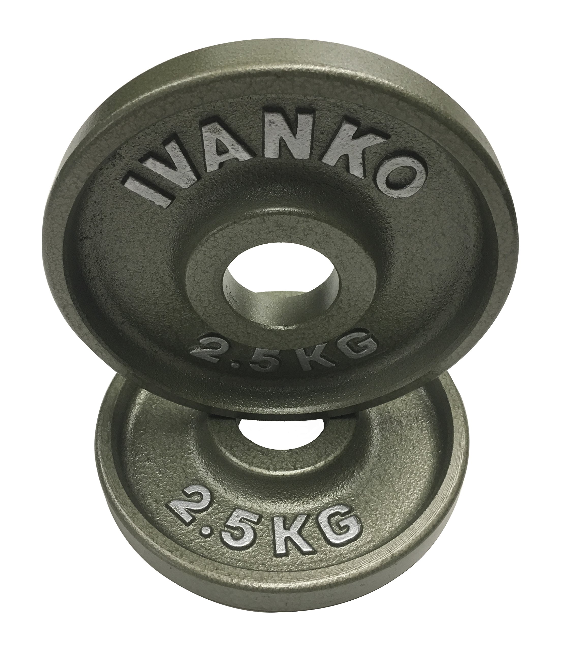 IVANKO イヴァンコ オリンピックプレート 10Kg×2枚 穴径50mm IVANKO