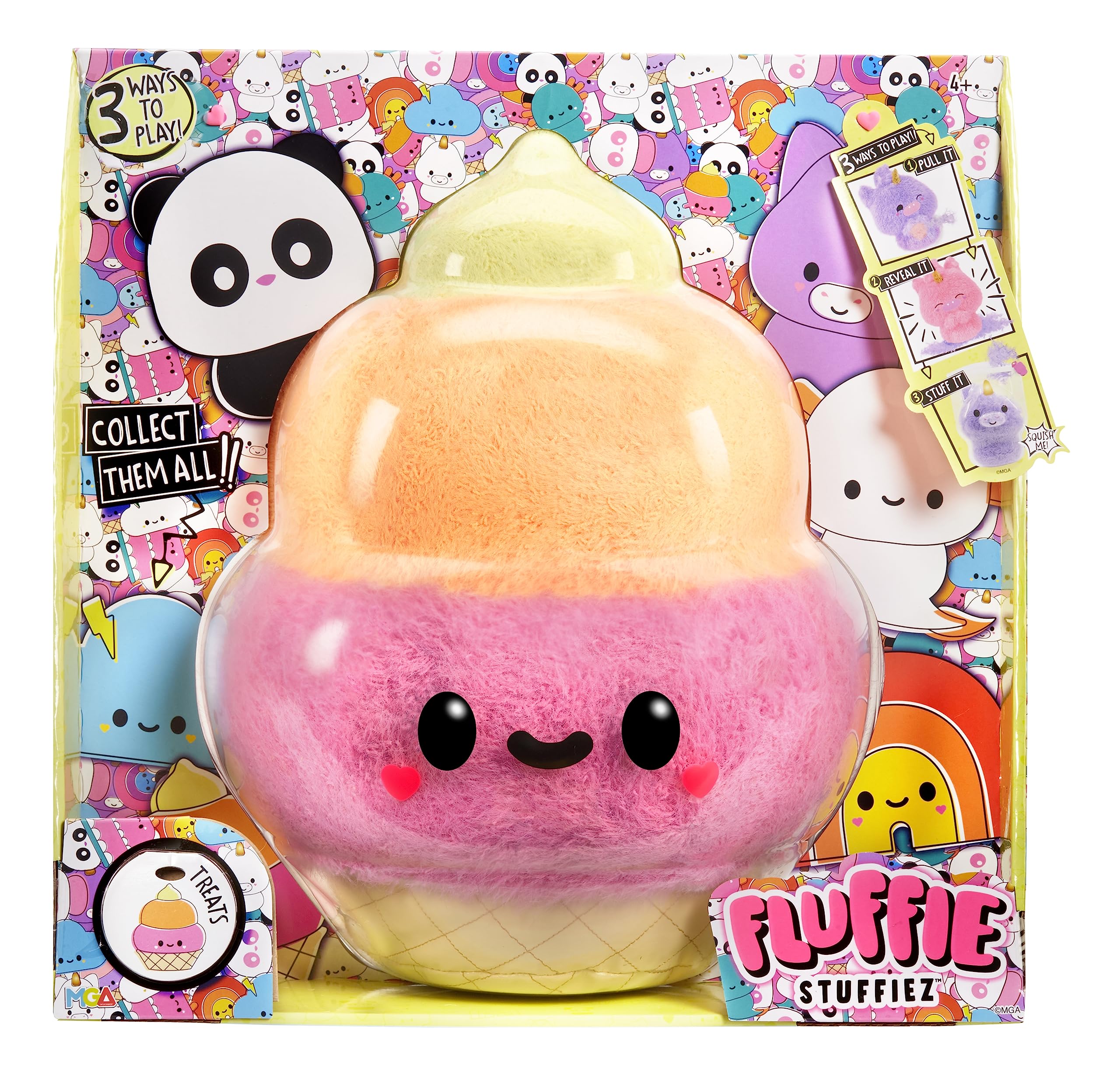 Amazon.co.jp: Fluffie Stuffiez(フラッフィー・スタッフィズ) 大型