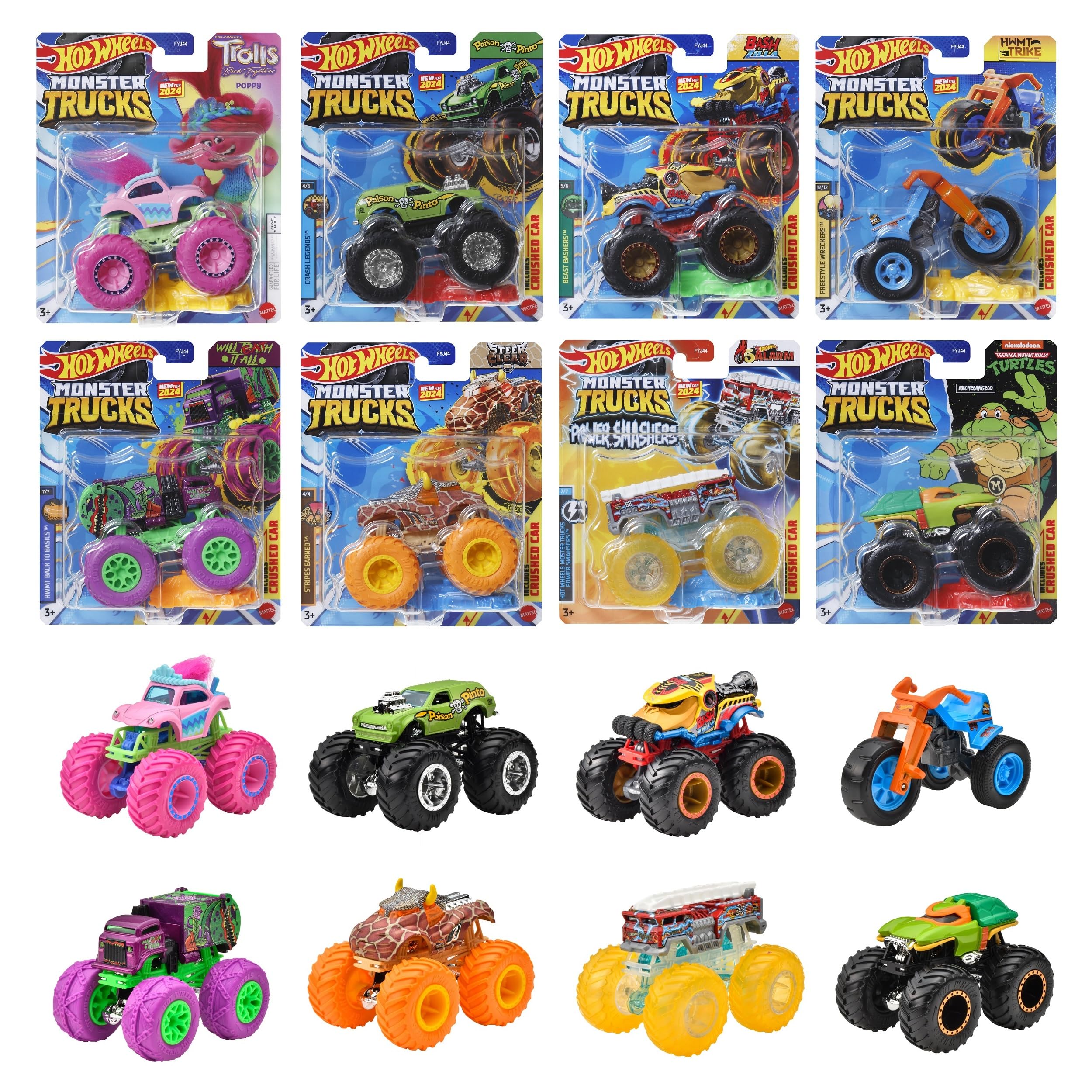 Amazon.co.jp: ホットウィール(Hot Wheels) モンスタートラック 1:64