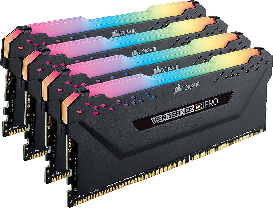Corsair Vengeance RGB PRO 32GB (4x8GB) DDR4 3200MHz C16 LED