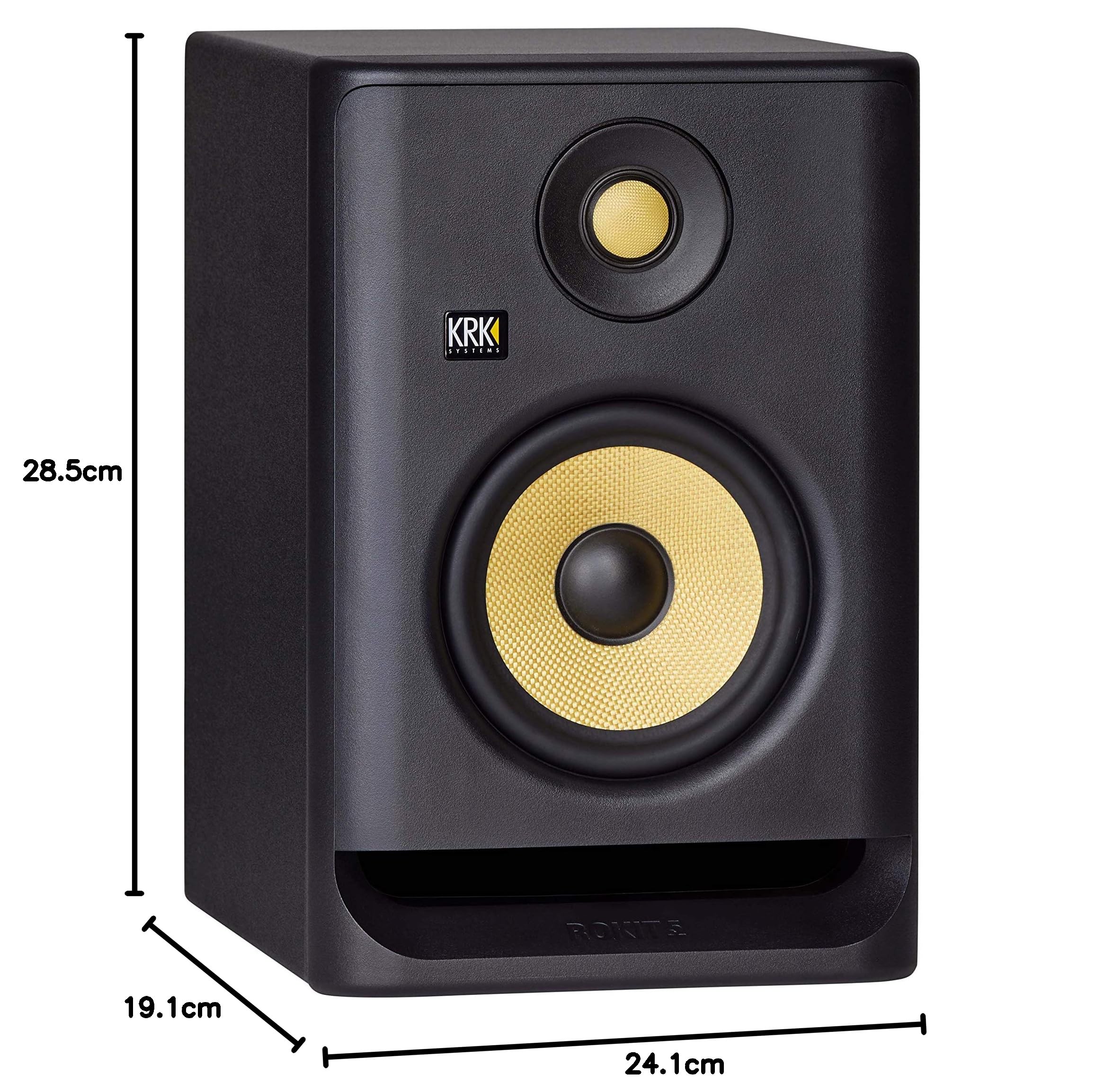Amazon | KRK RP5 Rokit G4 Studio Monitor, Black (RP5G4-NA