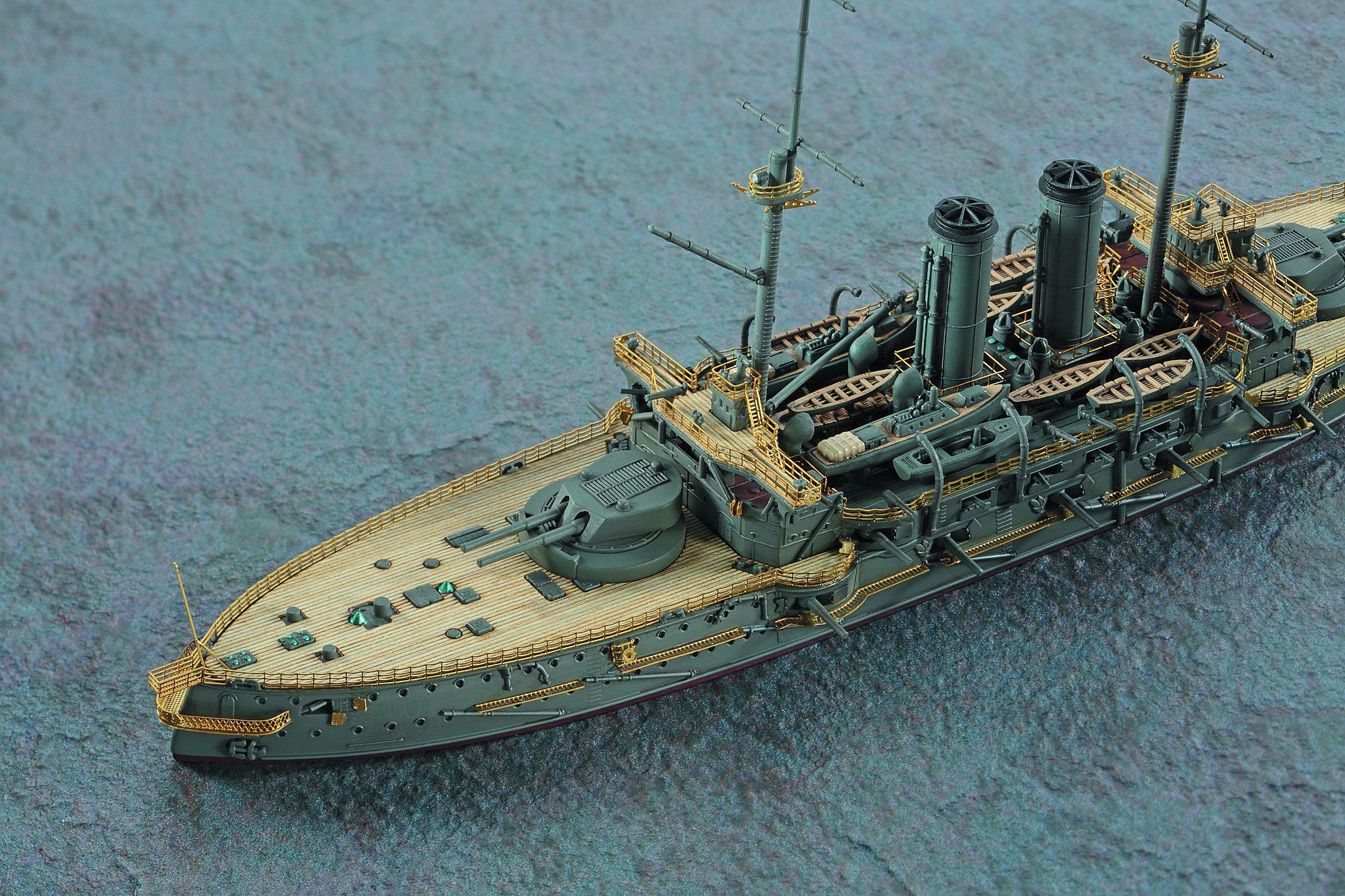 Amazon | ハセガワ 1/700 日本海軍 戦艦 三笠用 木製甲板 QG60