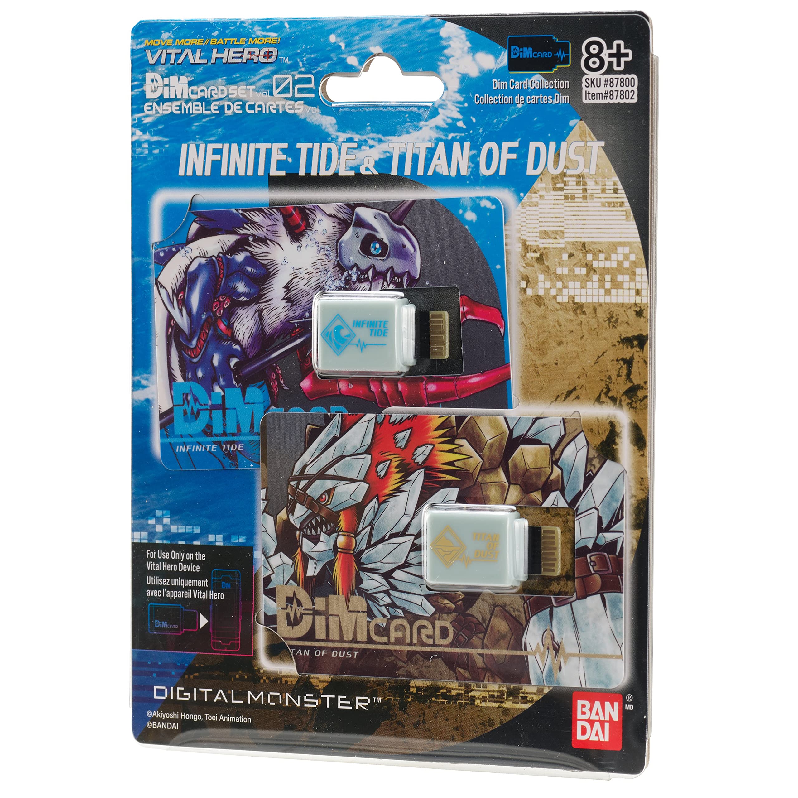 Amazon.com: Bandai Namco - Digimon - Vital Hero DIM Card Pack