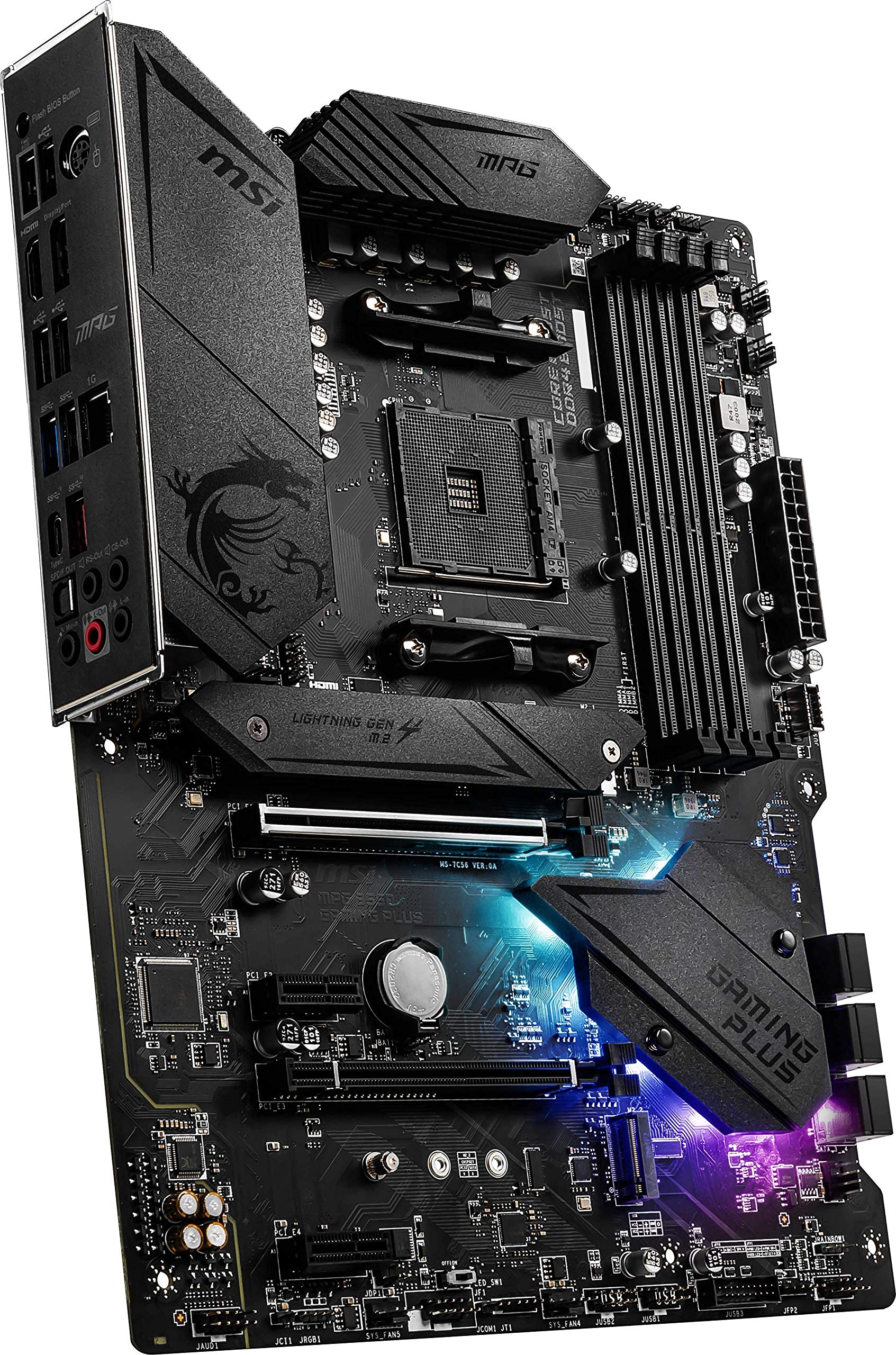 Amazon.com: MSI MPG B550 GAMING PLUS Desktop Motherboard - AMD
