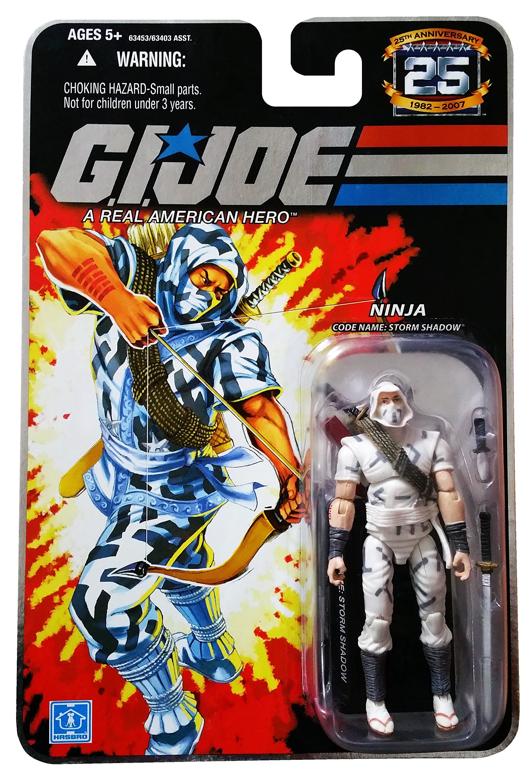 Amazon.com: G.I. Joe 25th Anniversary: Storm Shadow (Cobra Ninja