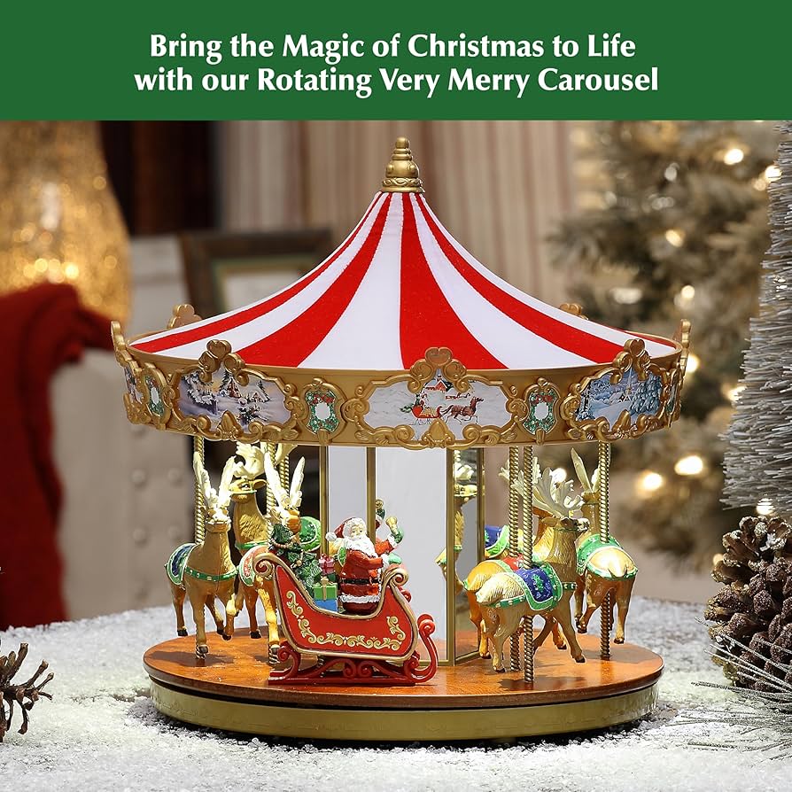 HOLIDAY CAROUSEL ホリデーカルーセル クリスマス サンタ レトロ な