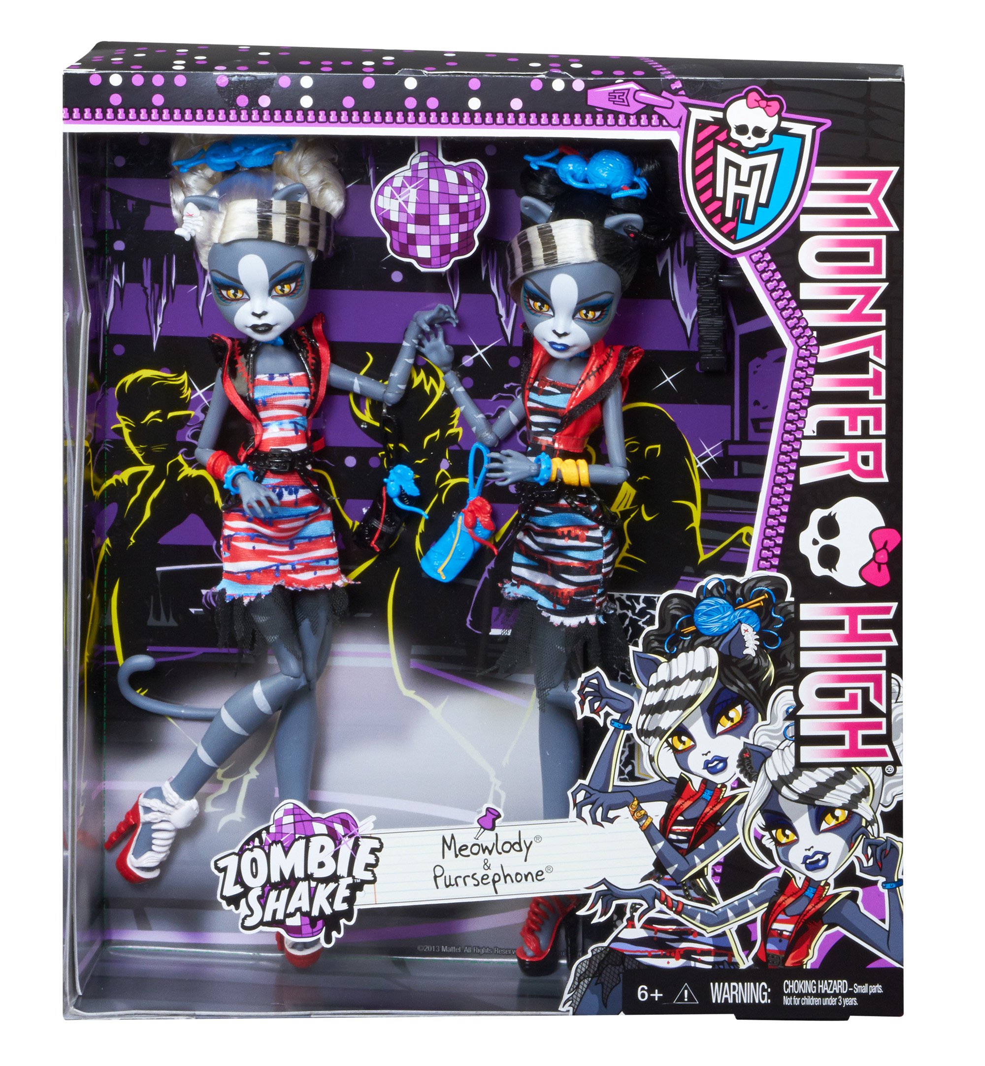 Amazon.co.jp: Monster High モンスターハイ Zombie Shake - Meowlody