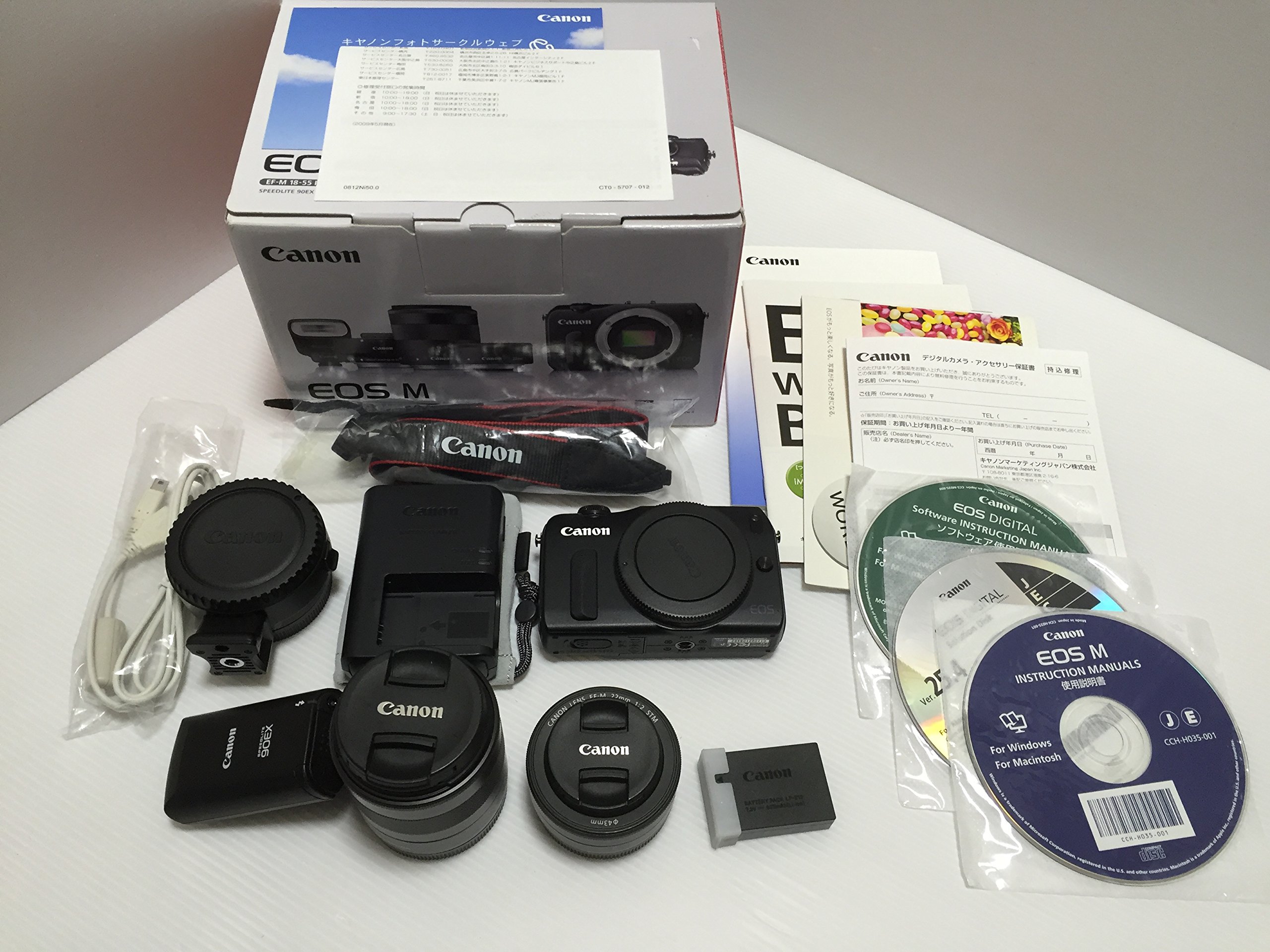 Amazon | Canon ミラーレス一眼カメラ EOS M ダブルレンズキット EF