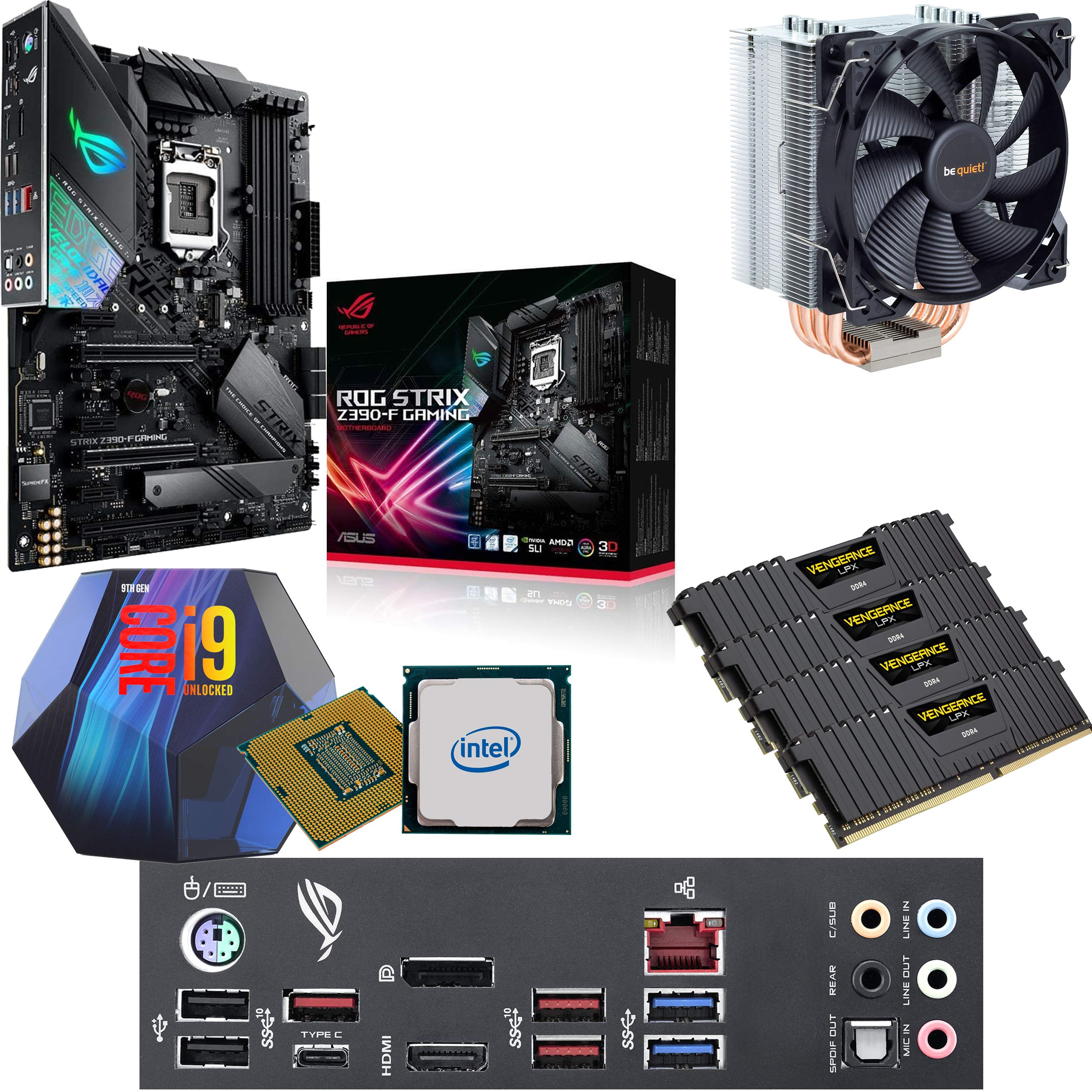 ROG STRIX Z390-F GAMING CPU i7 9700k、ASUS ROG STRIX Z390-F GAMING