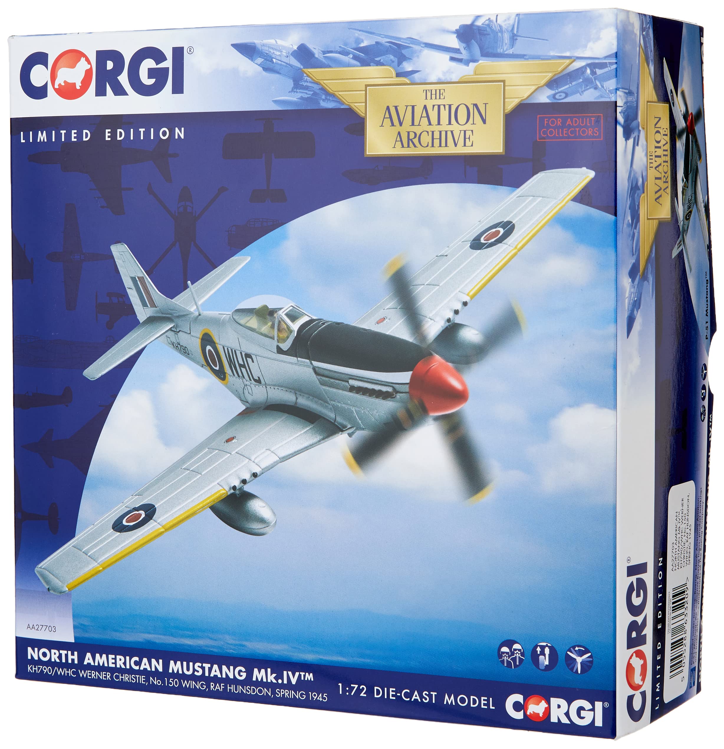 m*4様 Corgi & ホビーマスターなど航空機模型4点セット m*4様 Corgi