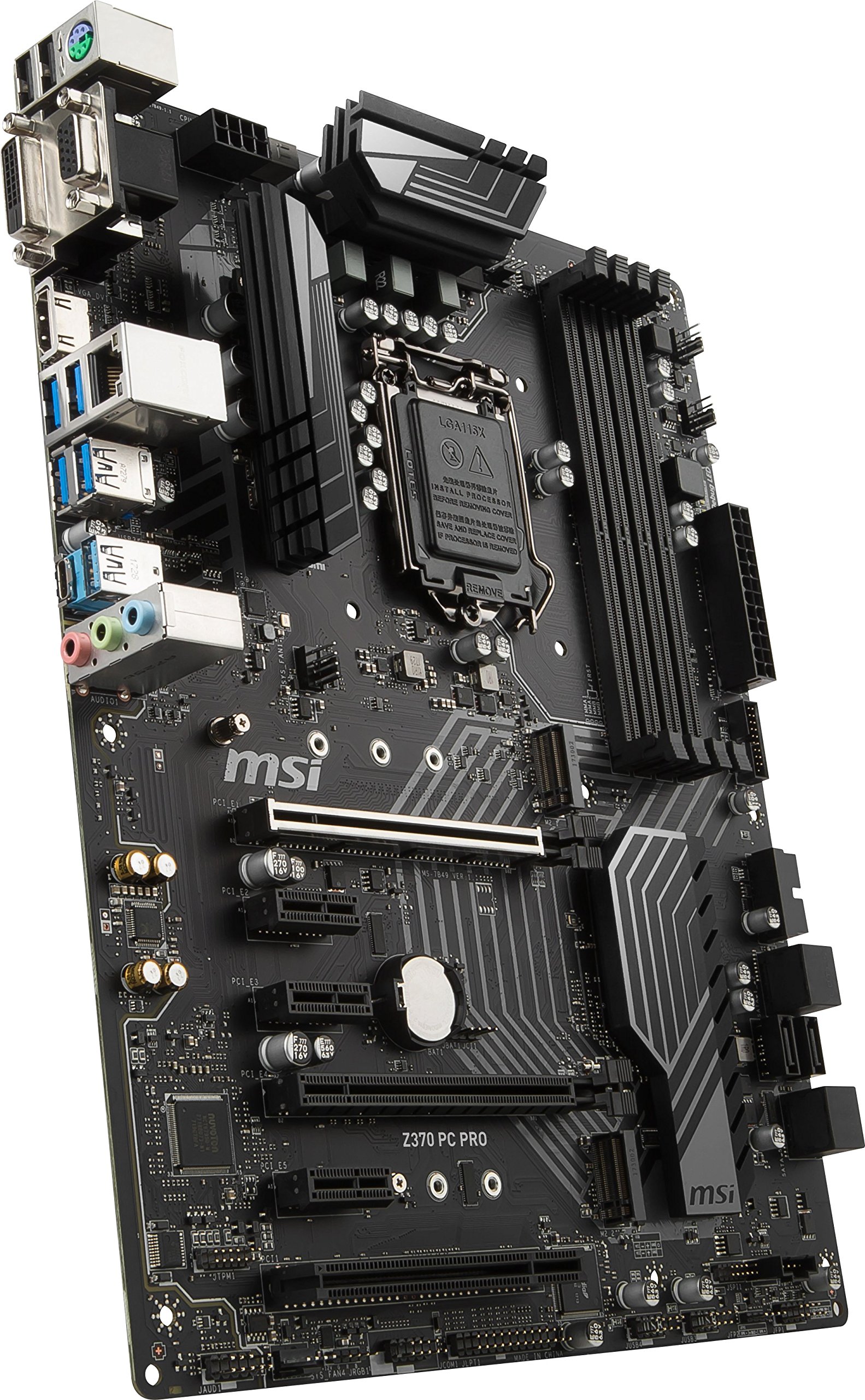 Amazon | MSI Z370 PC PRO ATX マザーボード [Intel Z370チップセット