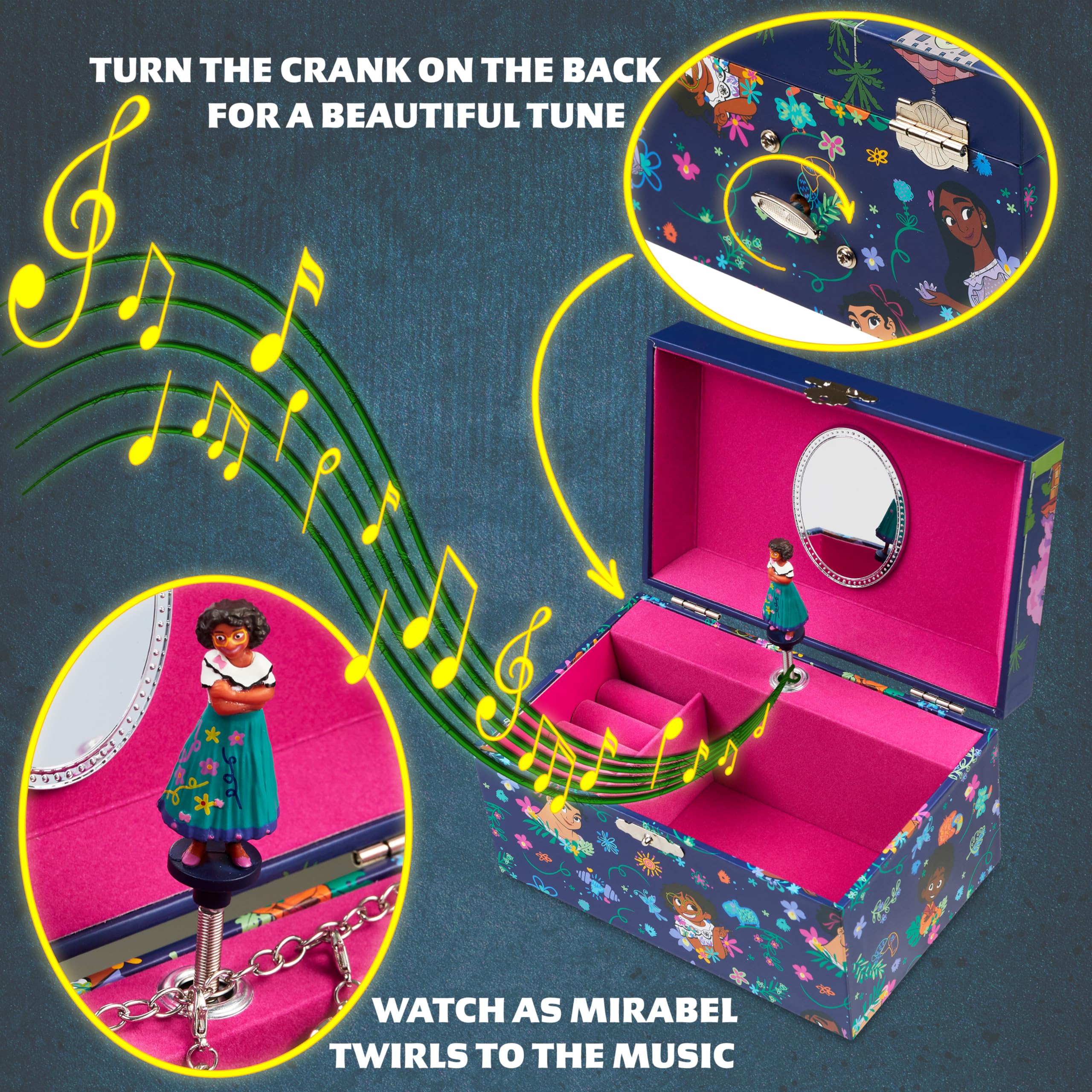 Amazon｜ディズニー エンカント ミュージカルジュエリーボックス