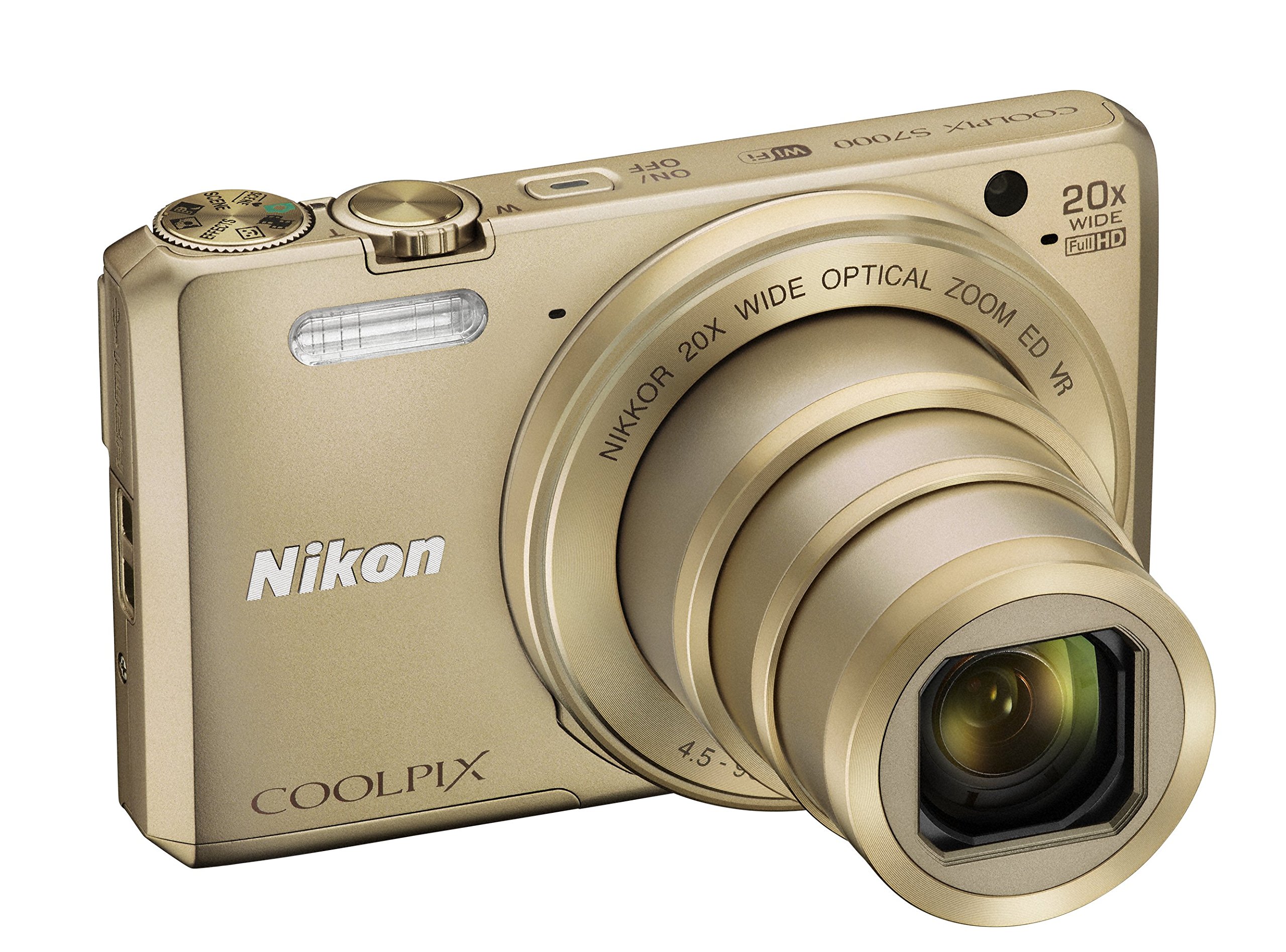 Amazon.com : Nikon COOLPIX S7000 Digital Camera (Gold