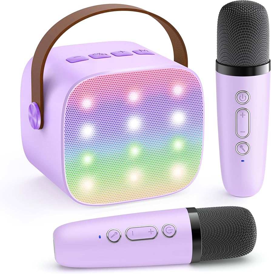Amazon.com: YLL Karaoke Machine for Kids, Portable Mini Speaker