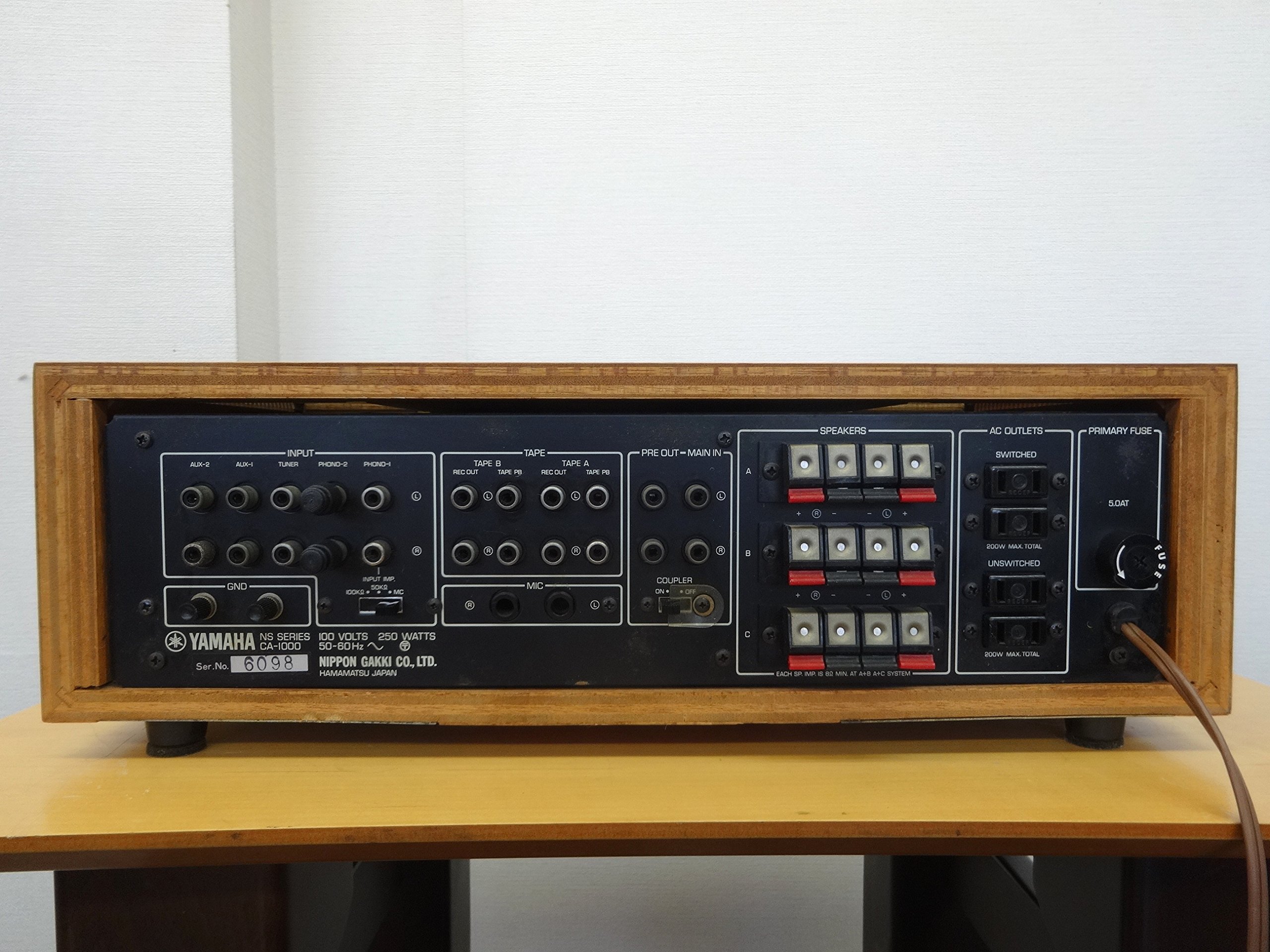 Amazon.co.jp: YAMAHA（ヤマハ） プリメインアンプ CA-1000 : 車＆バイク