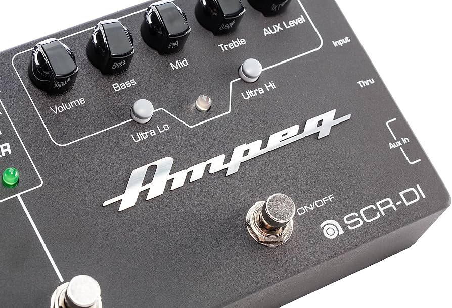 Amazon.co.jp: Ampeg/SCR-DI アンペグ ベース用プリアンプ/オーバー