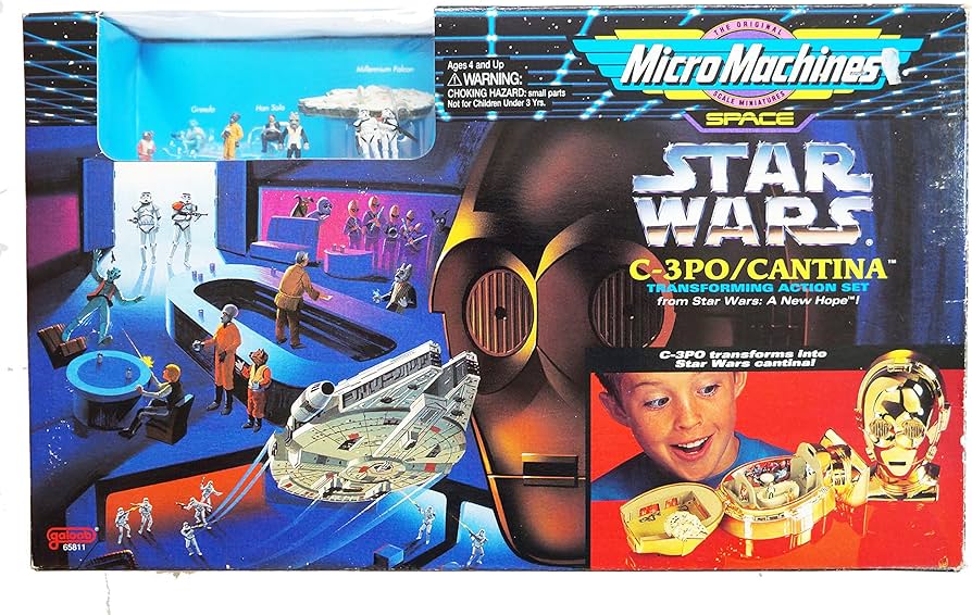 C-3PO Cantina Micro Machines Playset : Amazon.com.au: Toys & Games