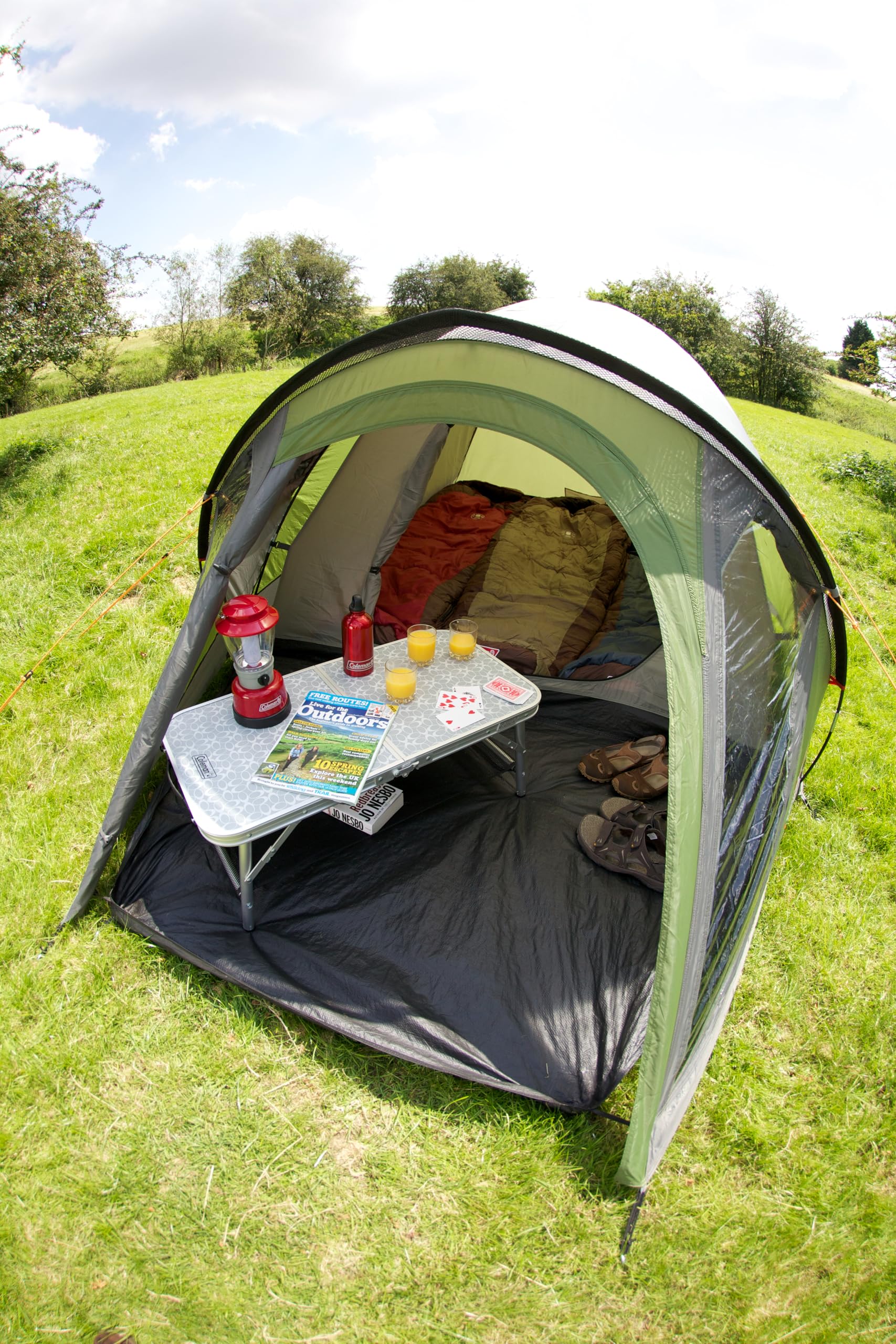 Amazon.co.jp: Coleman Darwin 3 Plus dome tent 2000012149 grey