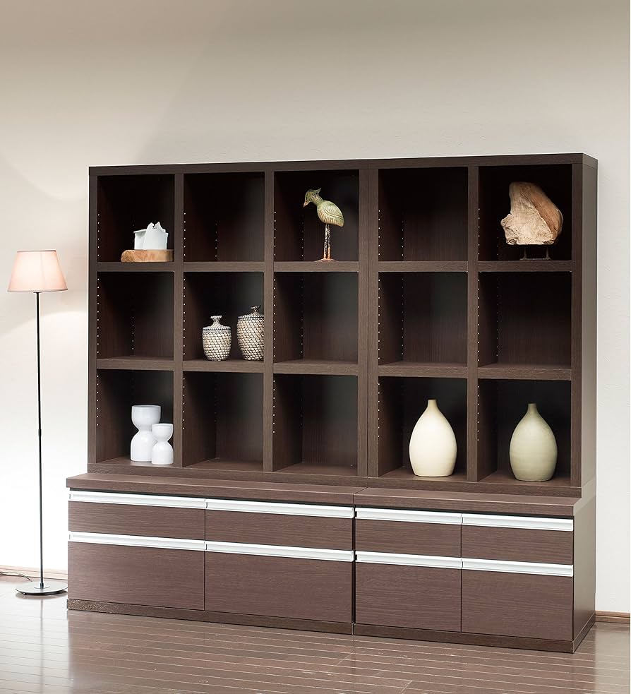 Amazon｜フナモコ ローチェスト ラチス 幅89.9×奥44.8×高47.6cm