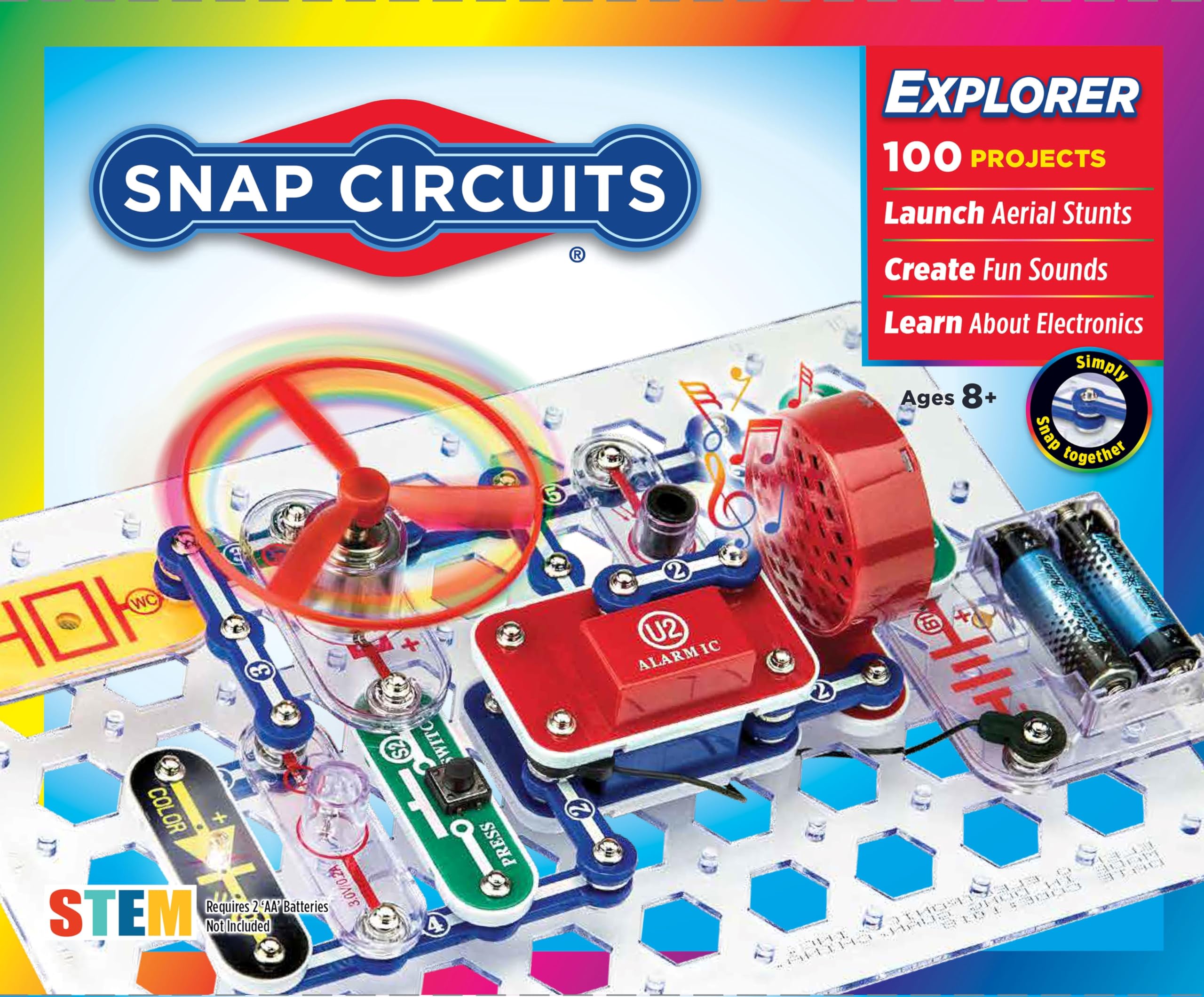 Snap Circuits Jr. Sc-100 - Kids, Multicolor : Amazon.in: Toys & Games
