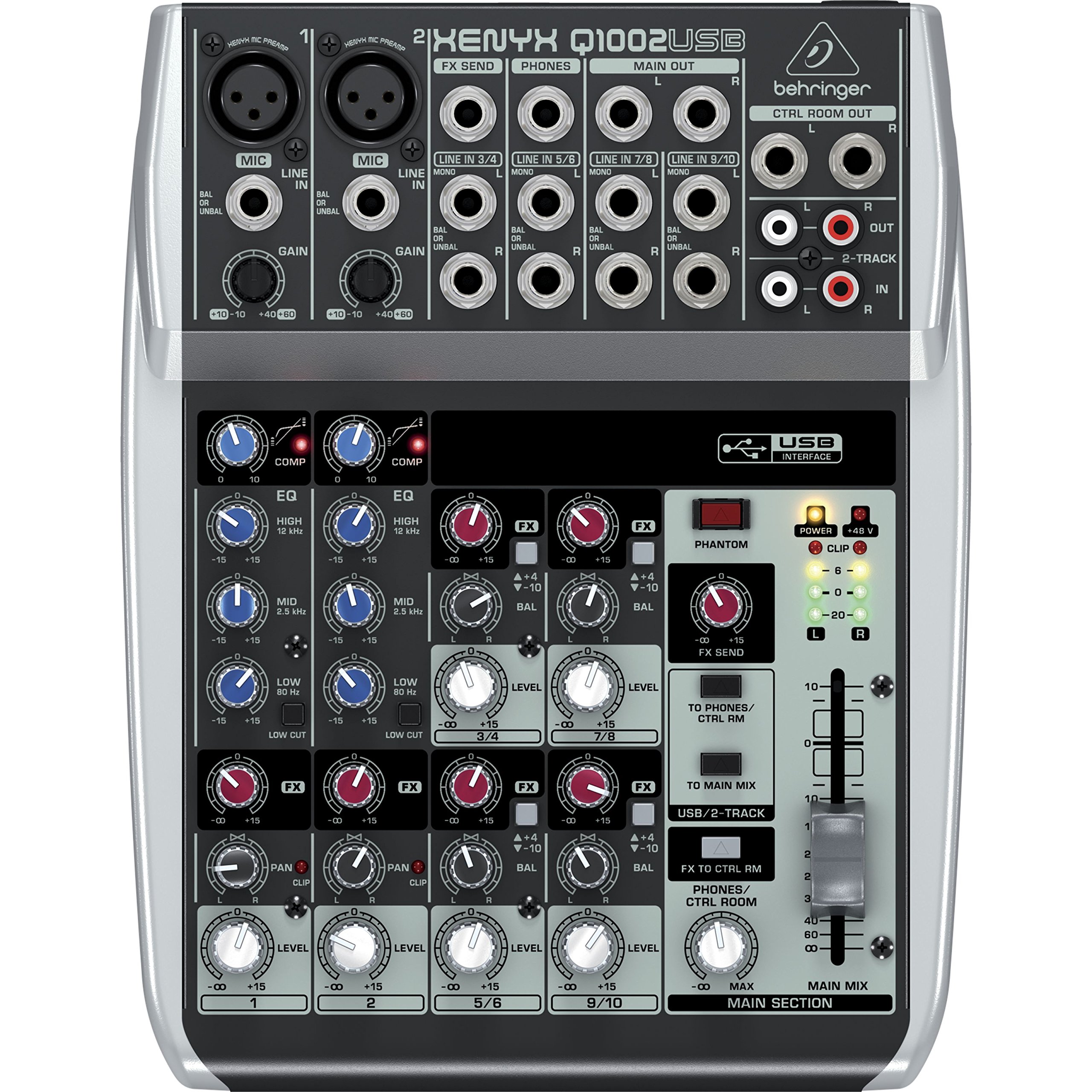 Amazon | BEHRINGER ベリンガー Q1002USB ミキサー | ミキサー | 楽器