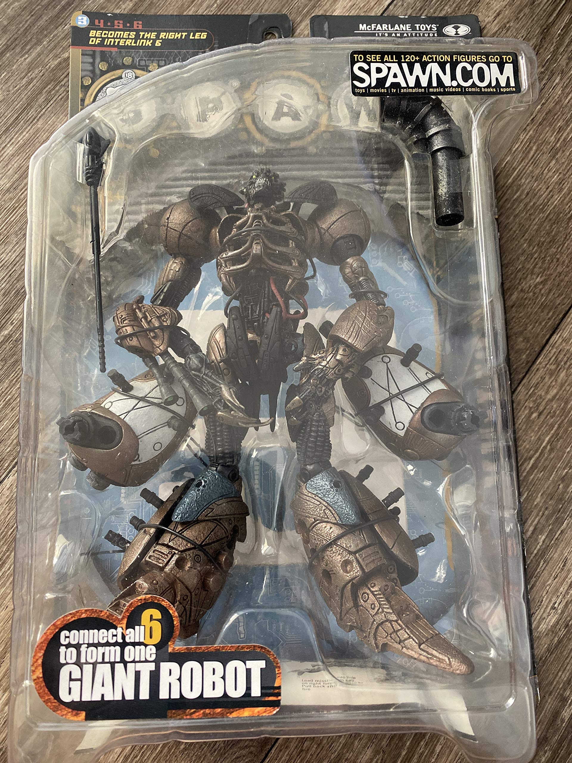 Amazon.com: Spawn Series 18 Interlink 6 Right Leg RL3 of Giant