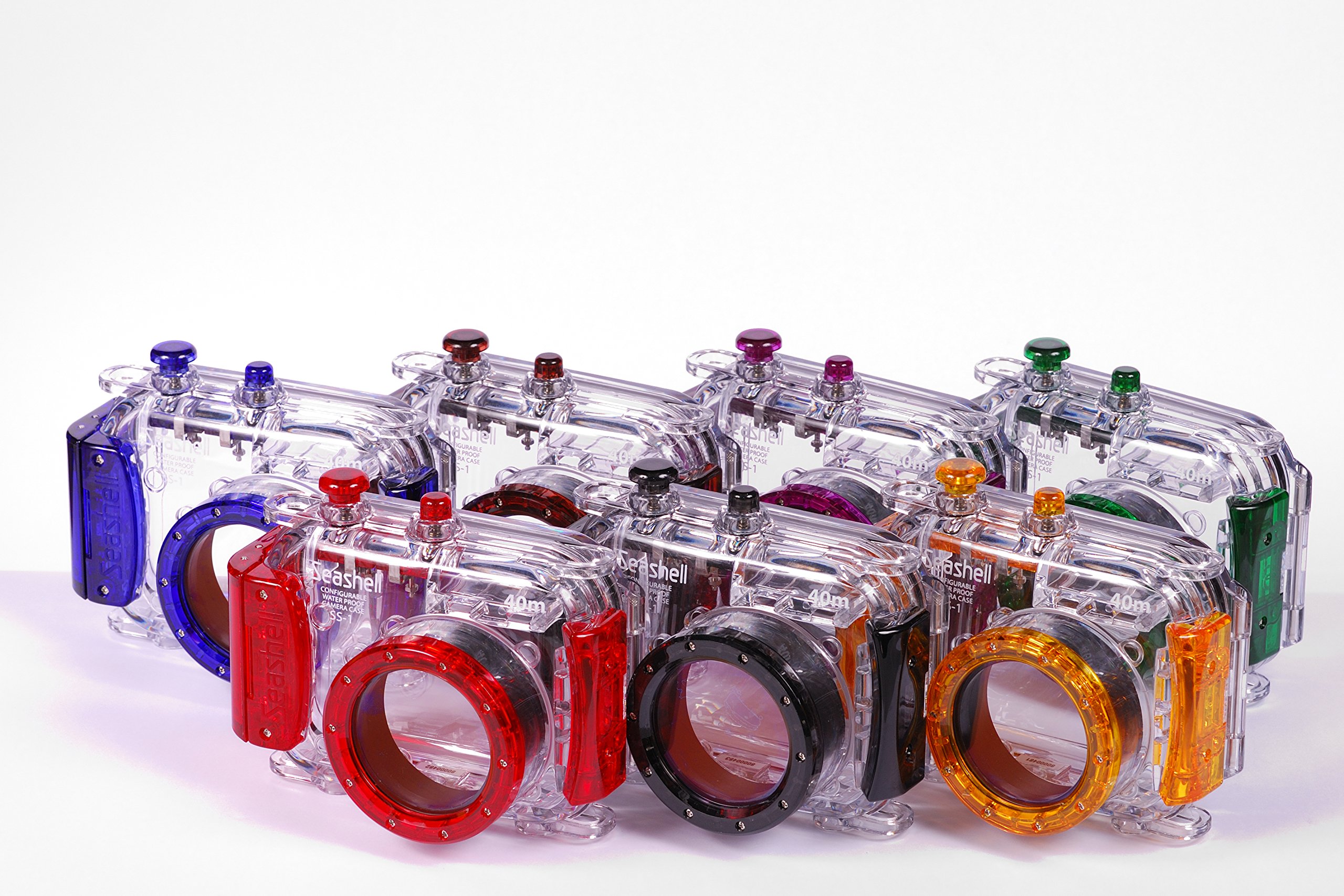 Amazon | ETSUMI コンパクトカメラ用水中ハウジング Seashell-SS1