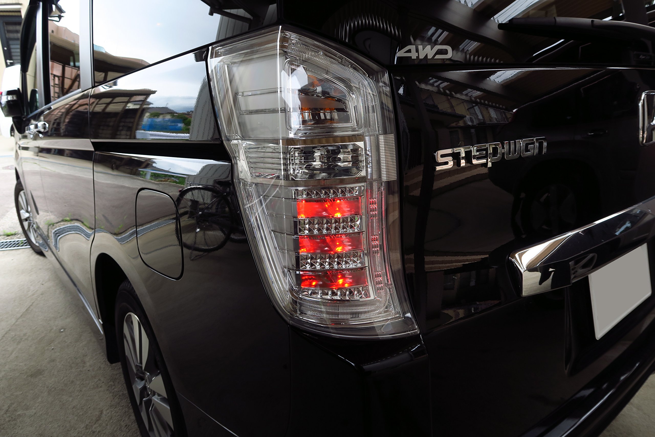 Amazon.co.jp: RK5/6 ステップワゴン スパーダ 後期 LED テール全灯化