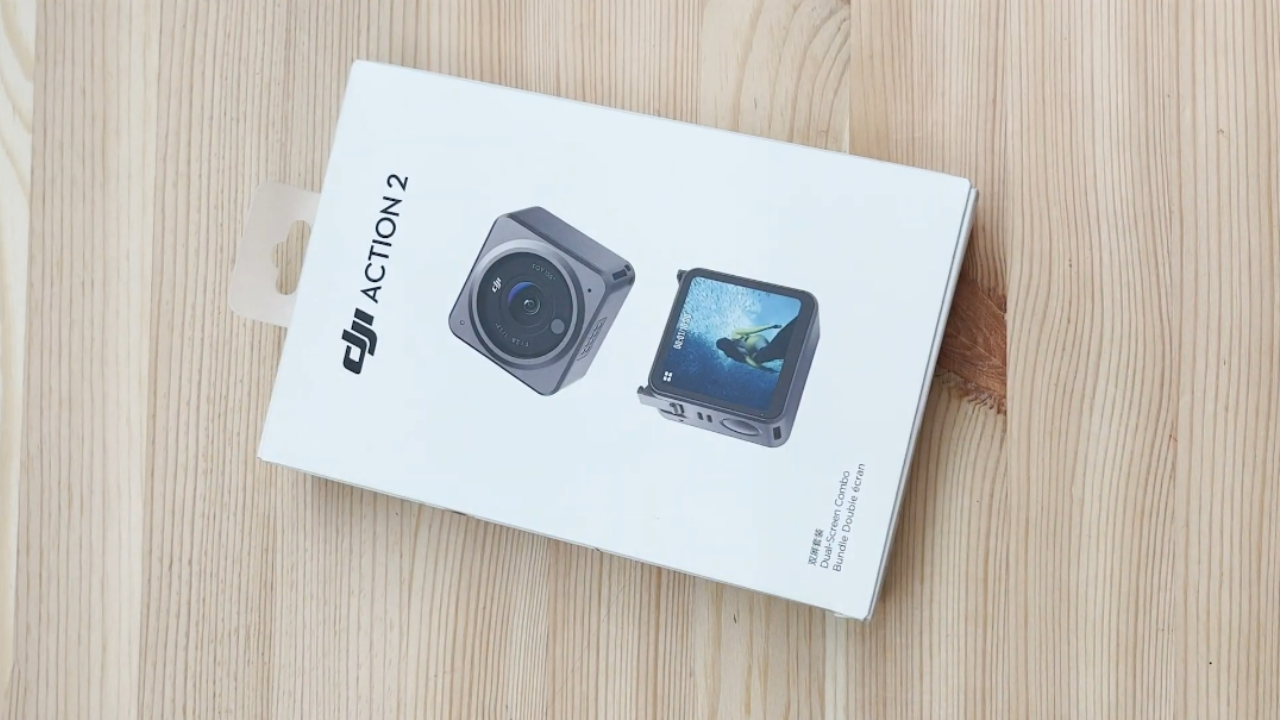 Watch Quick Unboxing of the DJI Action 2 Dual-Screen Combo on