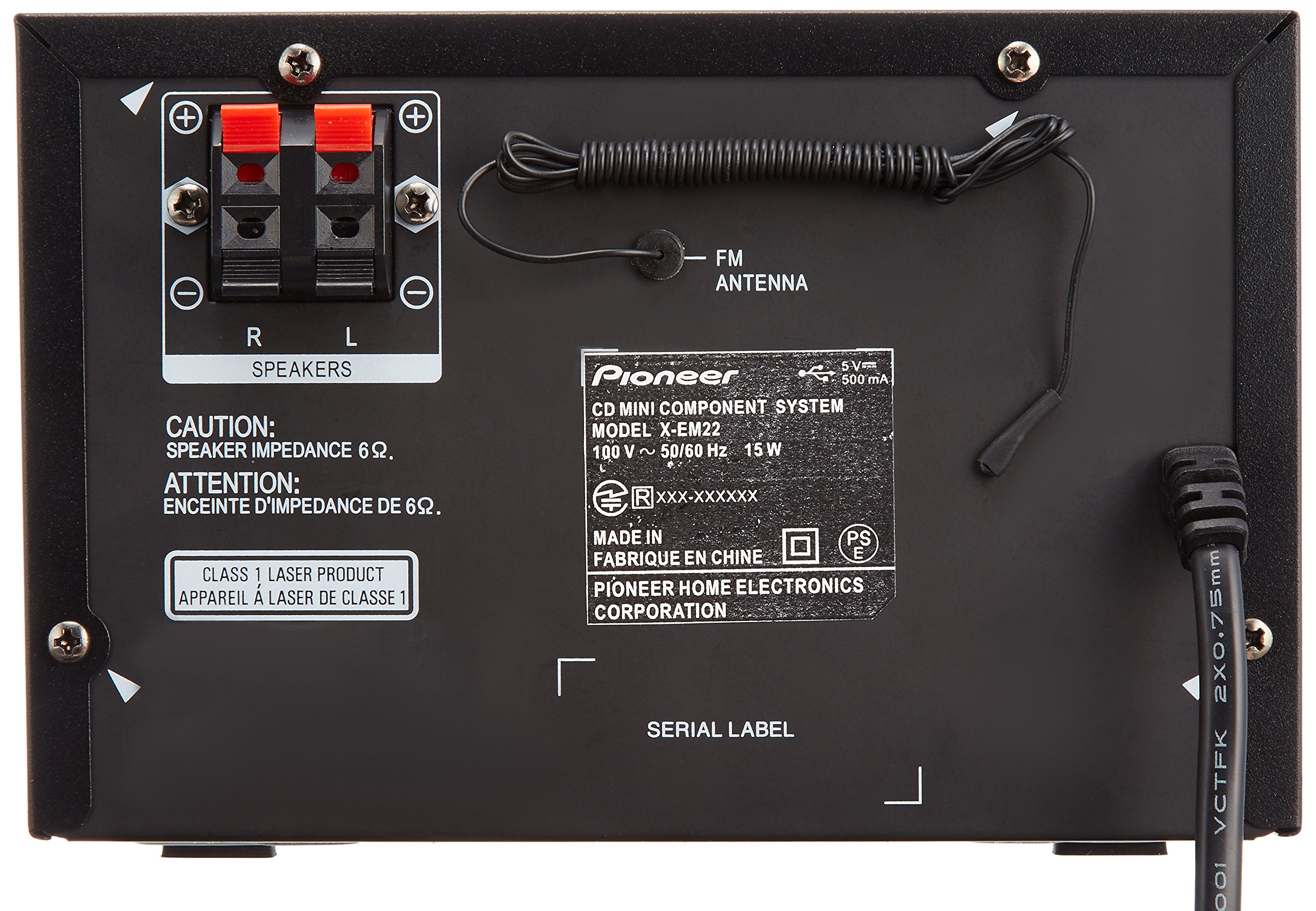 Amazon.co.jp: Pioneer X-EM22 CD Mini Component System with