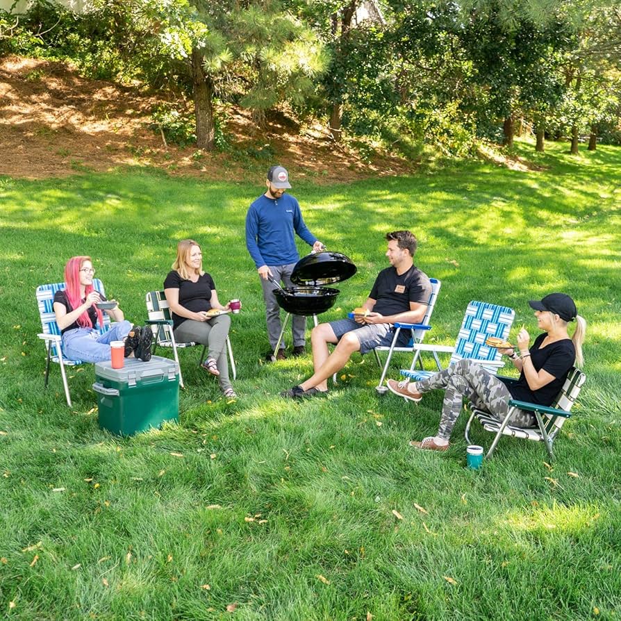 Amazon.com: Lawn Chair USA Folding Aluminum Outdoor Patio Lawn