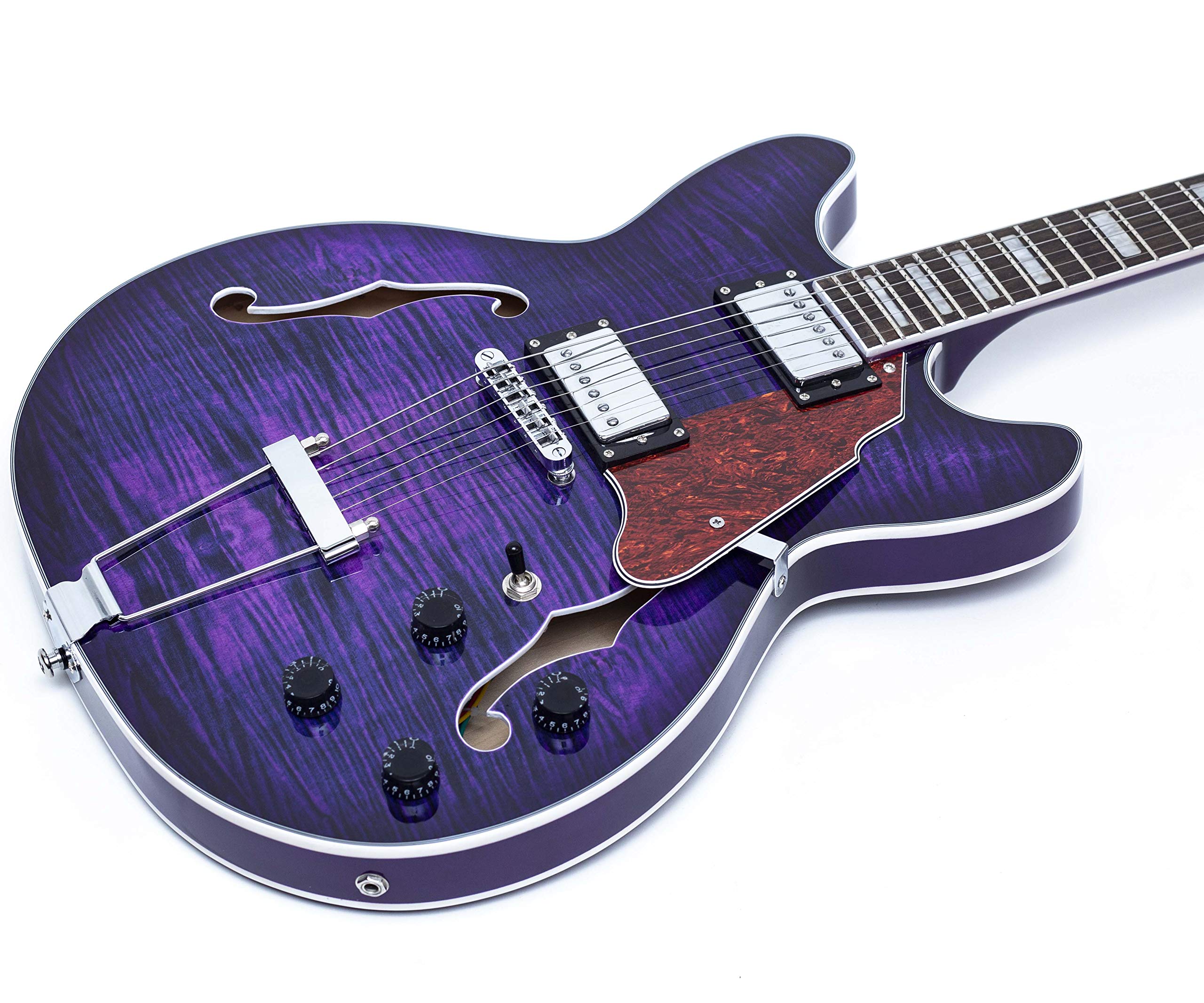 Amazon | エレキギター NEW GROTE 335 style Jazz Electric Guitar