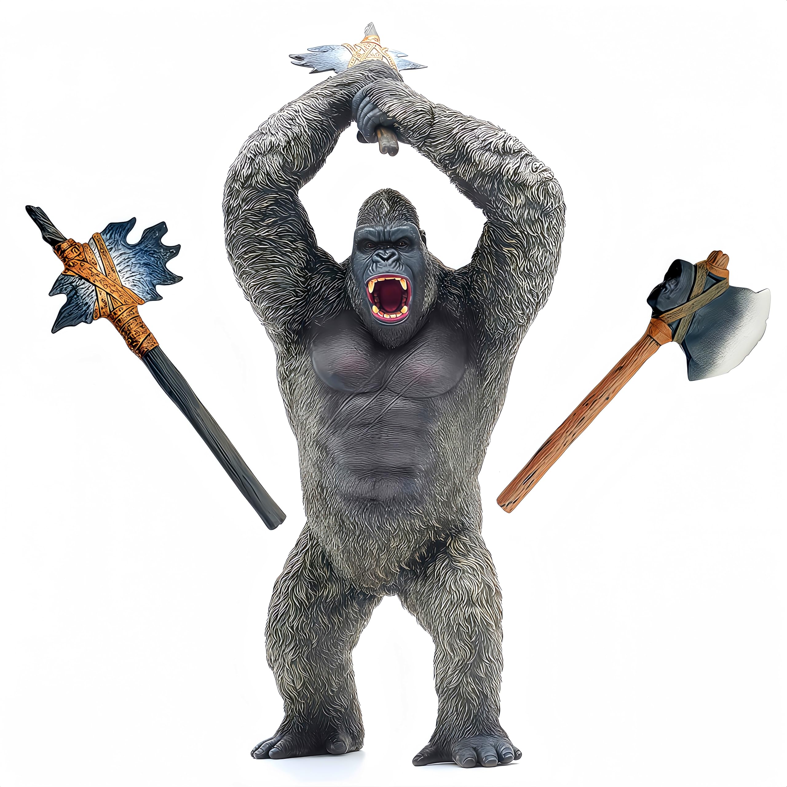 Amazon.com: Gemini&Genius Rampage Toys Gorilla with 2Pcs