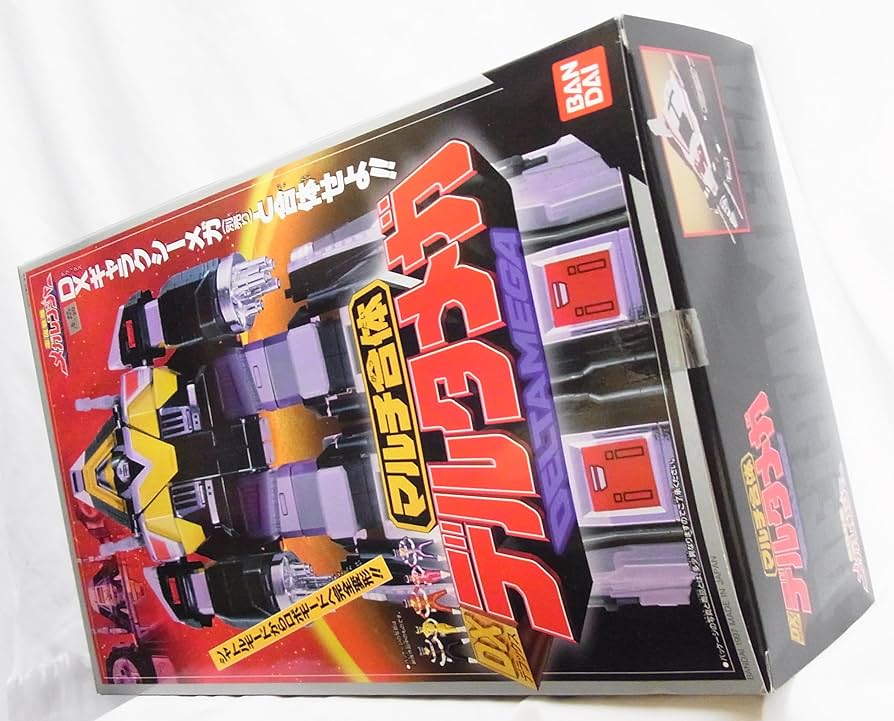 Amazon.co.jp: 電磁戦隊 メガレンジャー マルチ合体 DX デルタメガ