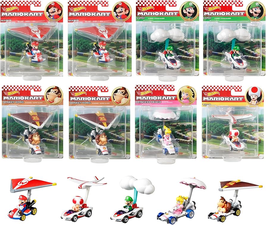 Amazon | ホットウィール(Hot Wheels) マリオカート グライダー