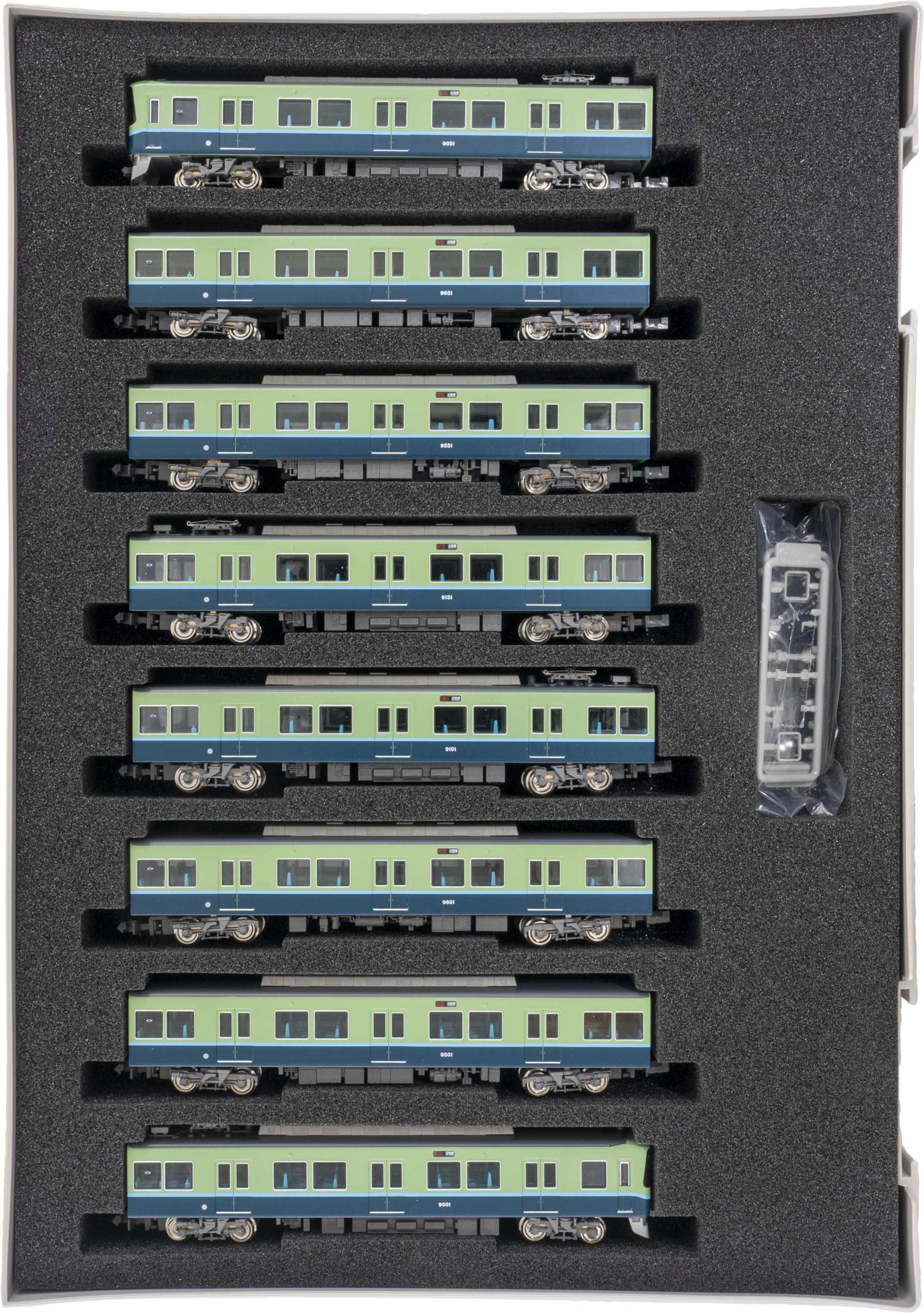 Amazon | グリーンマックス Nゲージ 京阪9000系 旧塗装 9001編成 8両