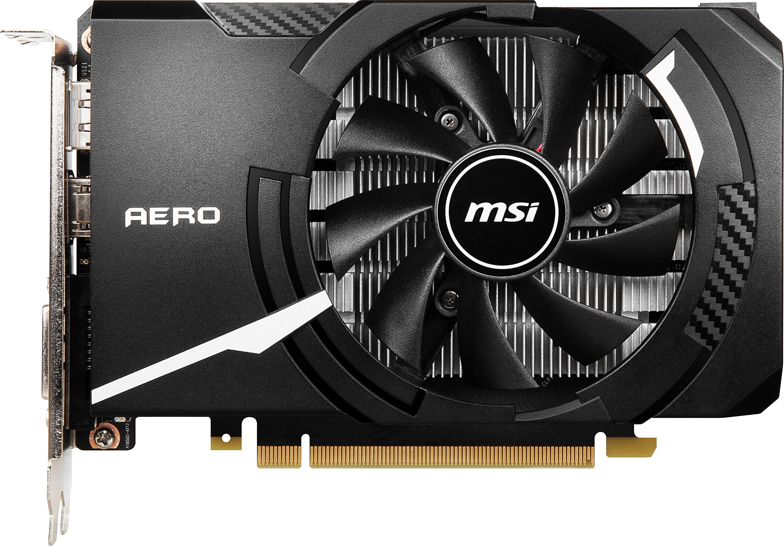 Amazon | MSI GeForce GTX 1650 D6 AERO ITX OCV1 グラフィック