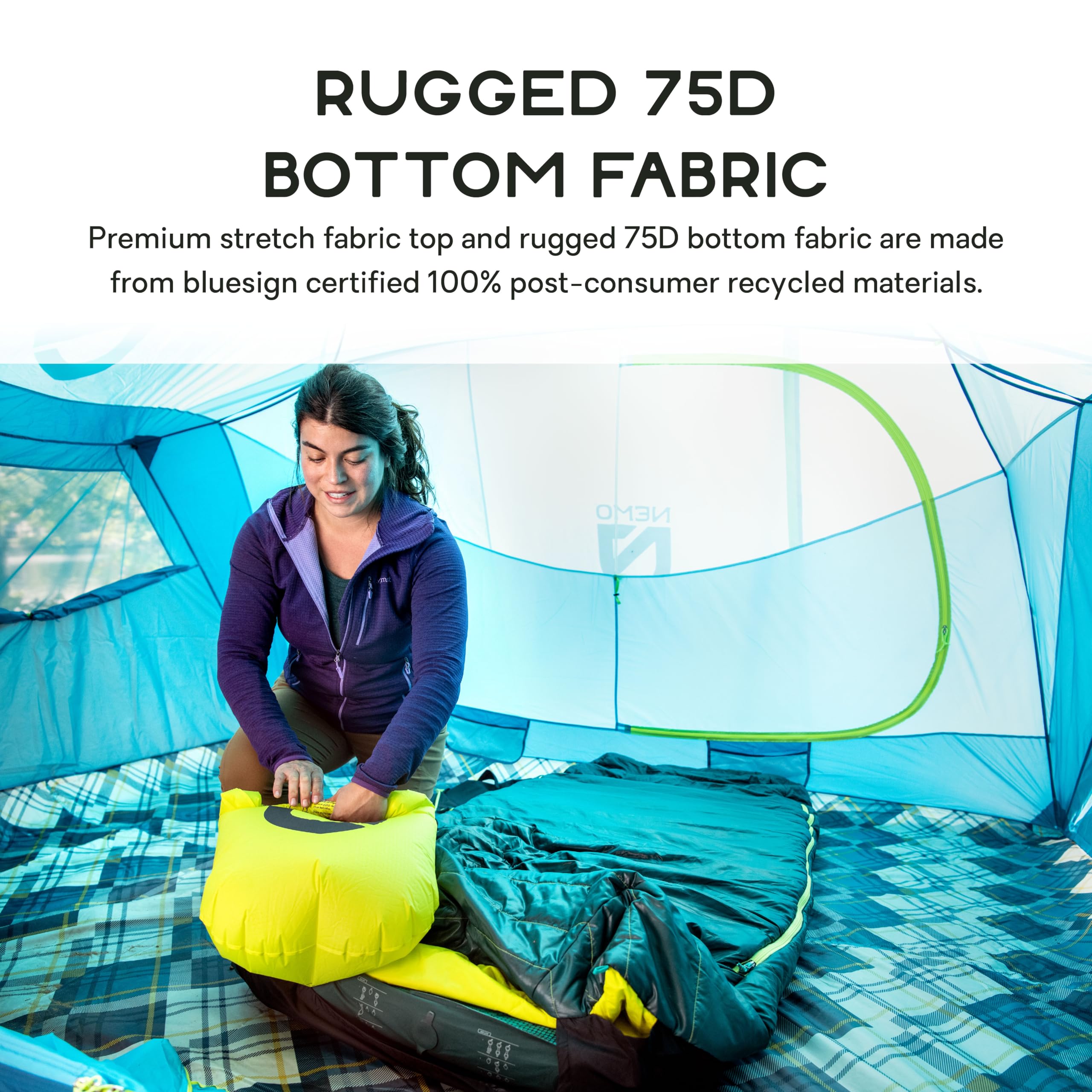 Amazon.com : Nemo Equipment Roamer Sleeping Pad - XL Wide - Lagoon