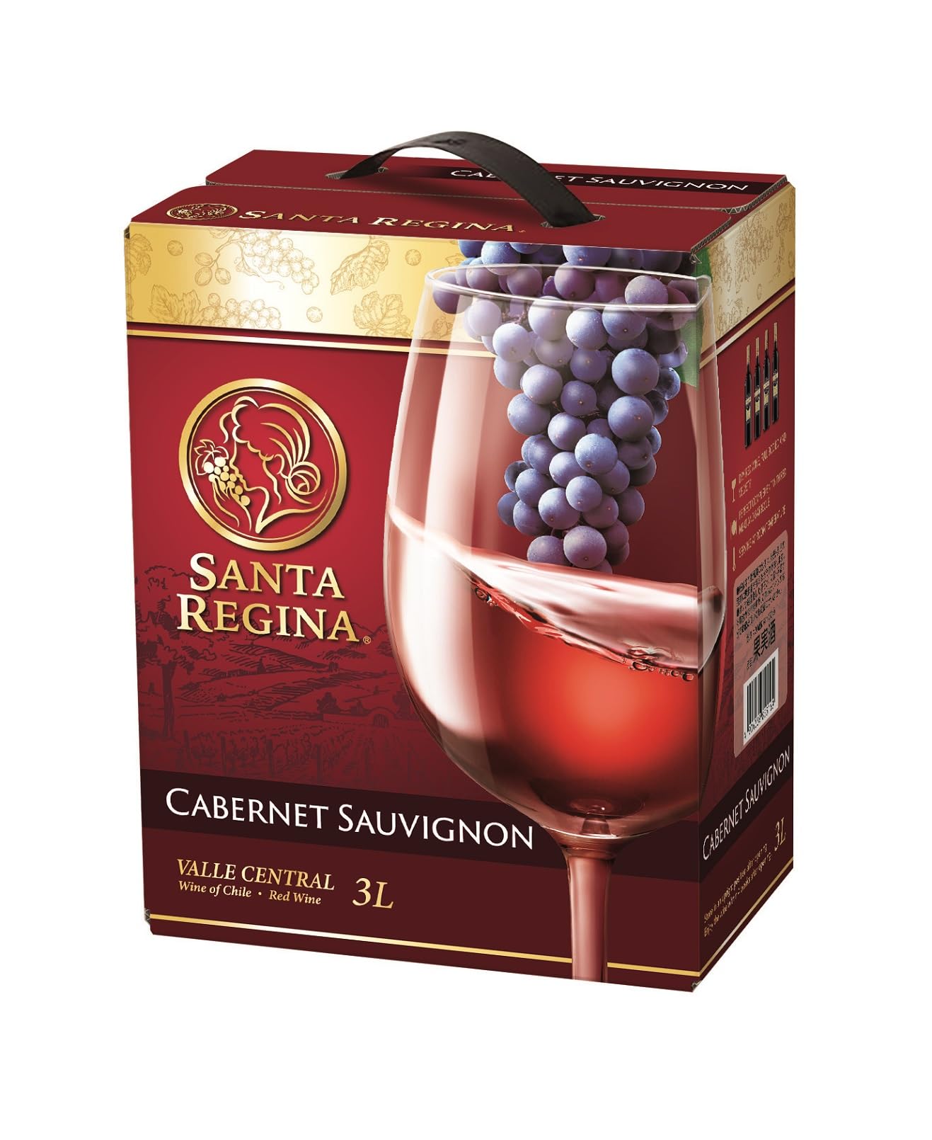 Amazon.co.jp: サンタ・レジーナ カベルネソーヴィニヨン 箱入りワイン