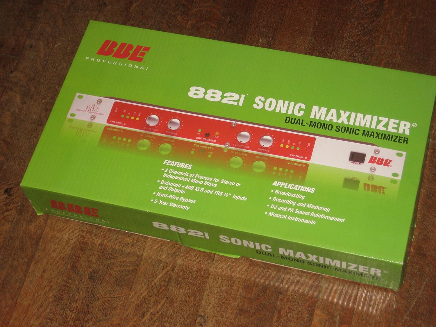 BBE 882i Sonic Maximizer User Manual