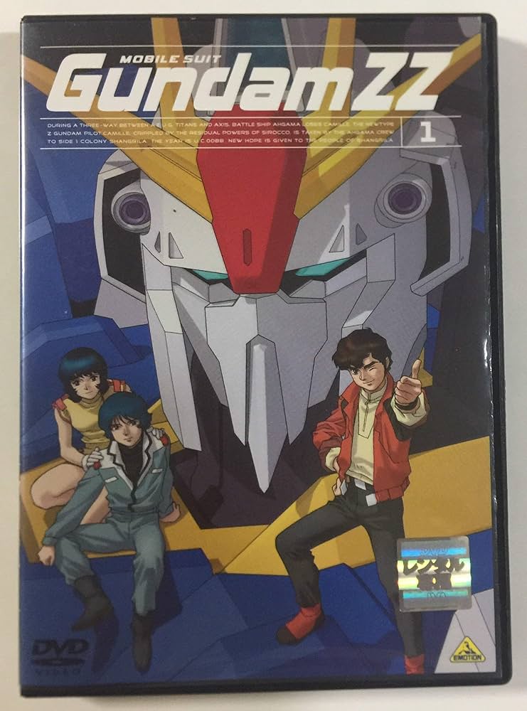 Amazon.co.jp: 機動戦士ガンダムZZ 全12巻セット [レンタル落ち] : DVD