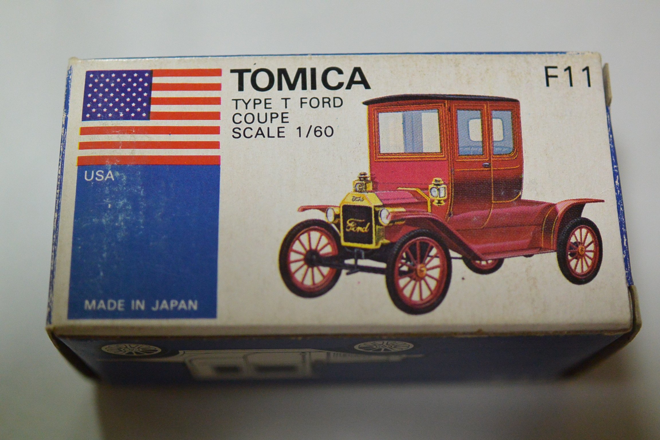 Amazon | トミカ 青箱 F11 T型フォード クーペ 1/60 日本製 | ミニカー