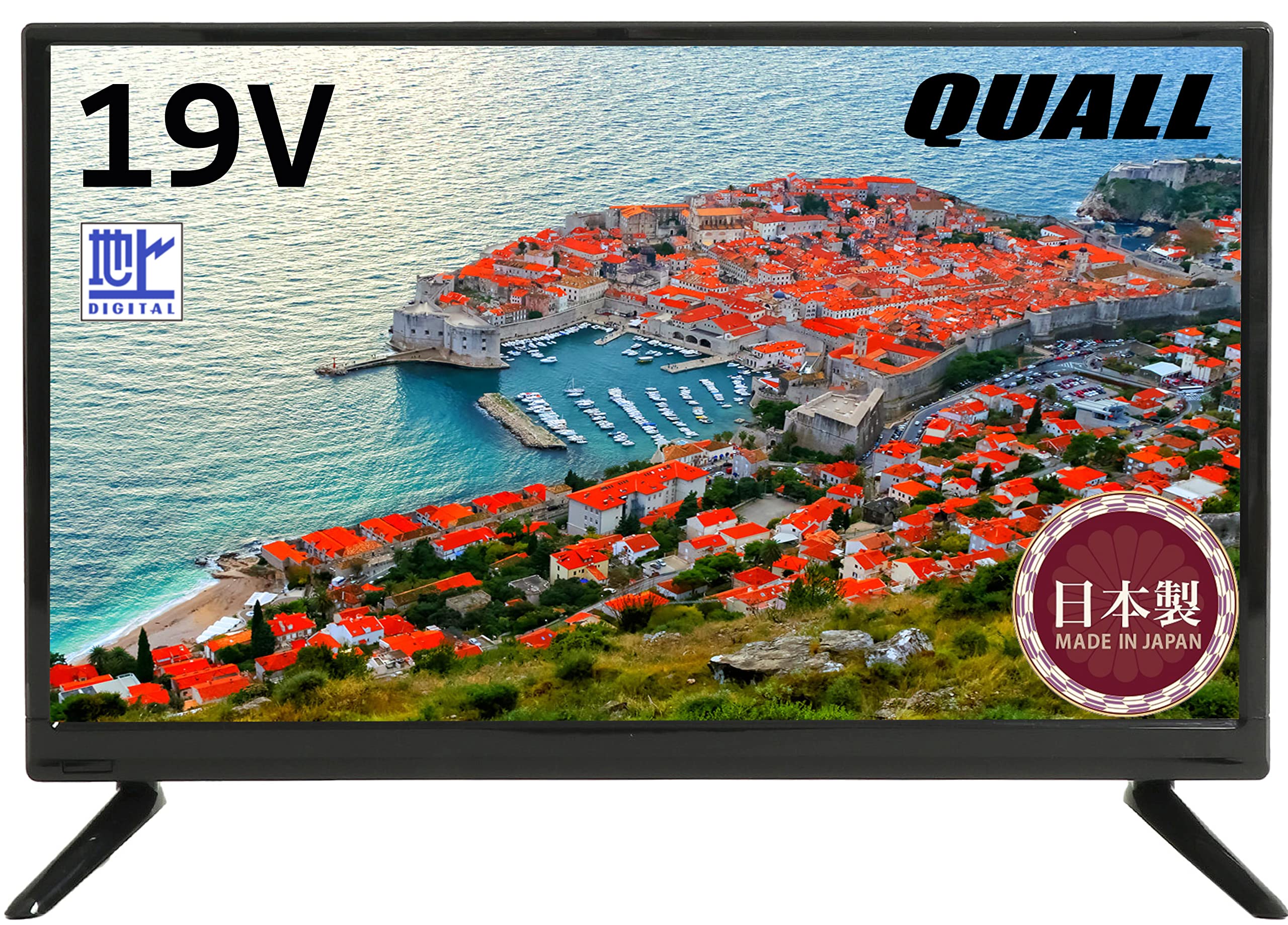 Amazon | クオール 日本生産19型 ハイビジョン 液晶テレビQUALL QL