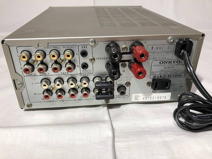 Amazon | ONKYO オンキョー A-907X(S) シルバー インテグレーテッド