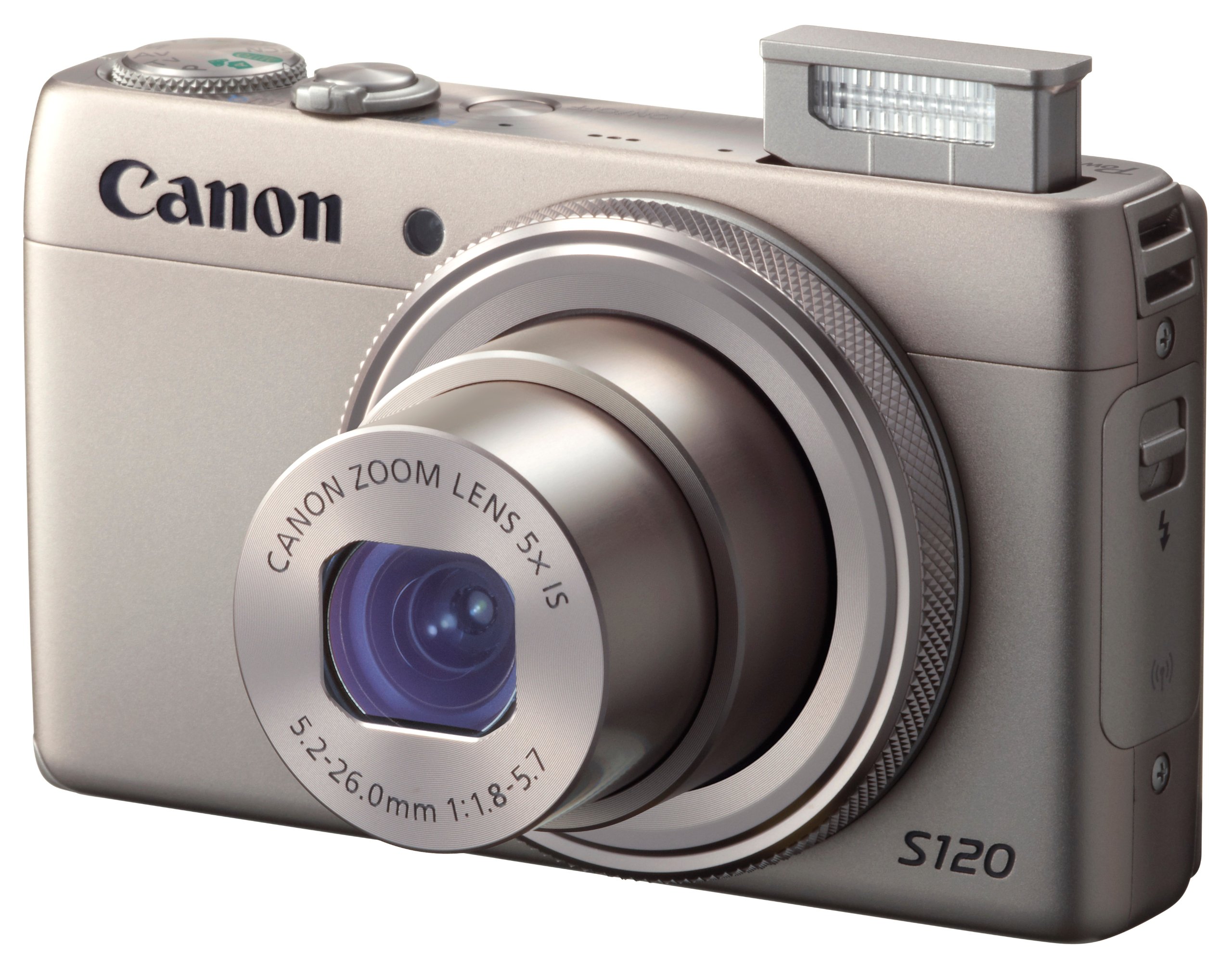 Amazon | Canon デジタルカメラ PowerShot S120(シルバー) F値1.8 広角