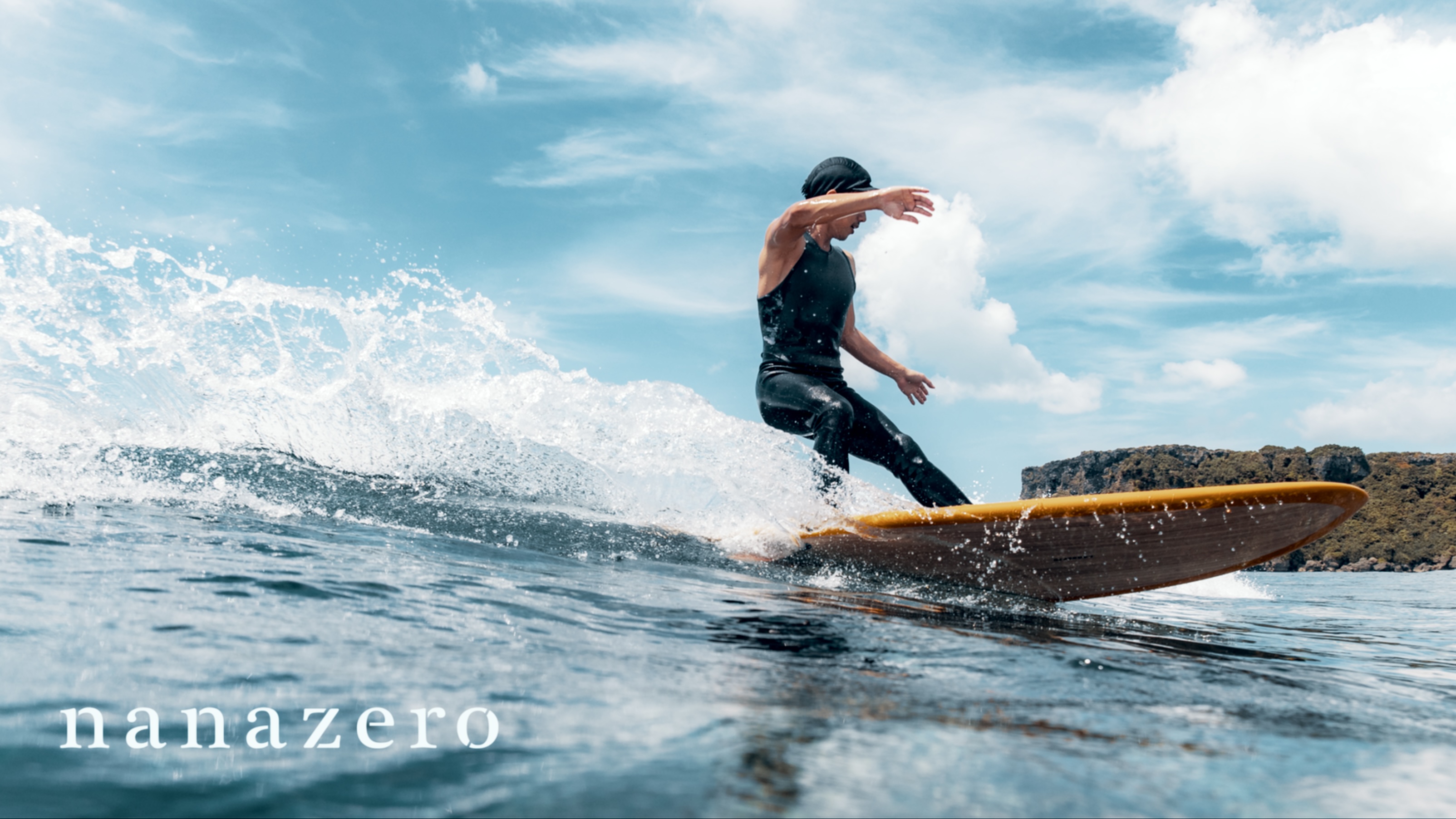 Amazon.com : nanazero Wood Skin Surfboard Mid Length MID01 6'4