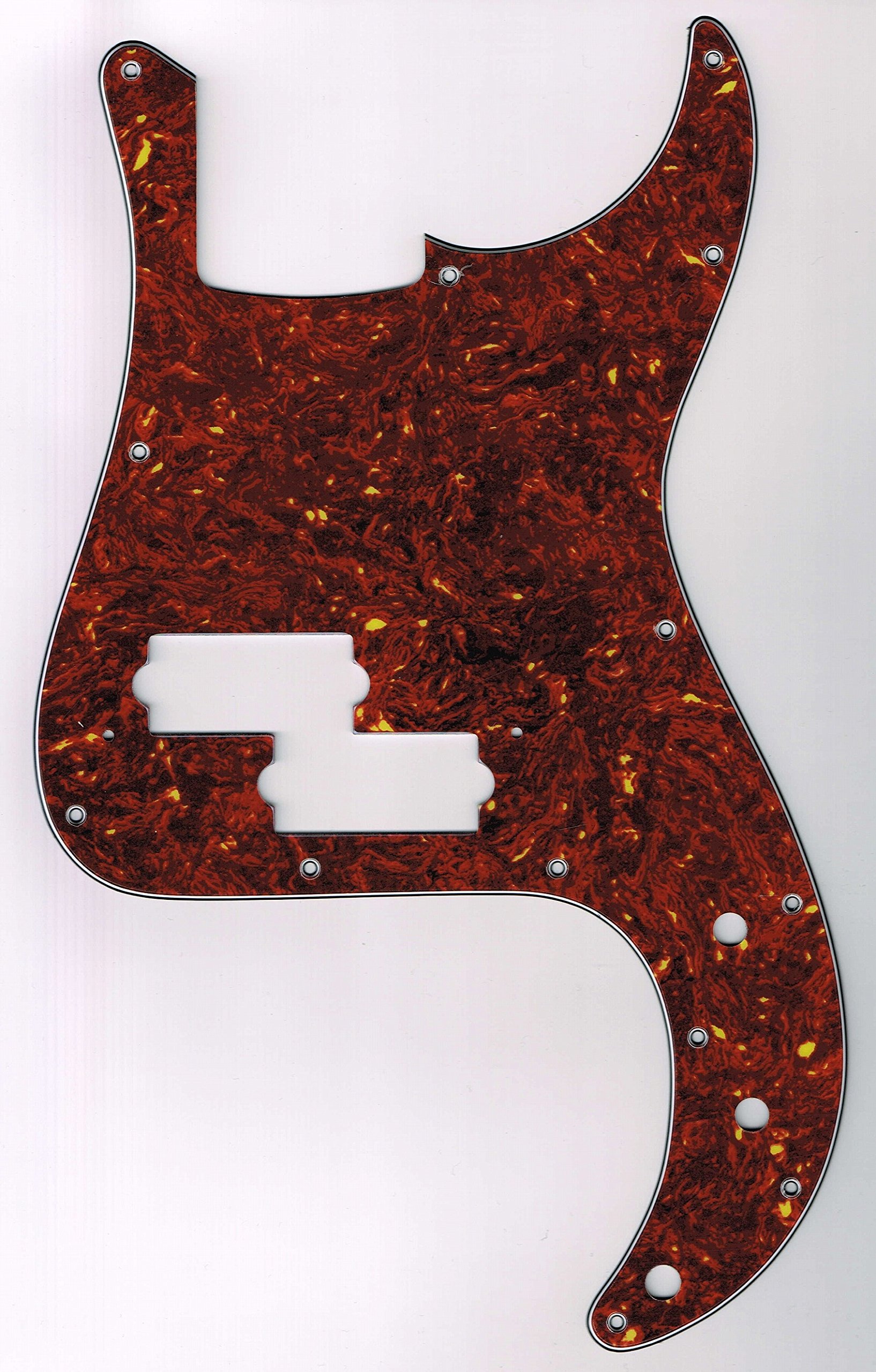 Amazon | (日本製)プレシジョンベース用赤鼈甲 3プライ 13穴 純正穴