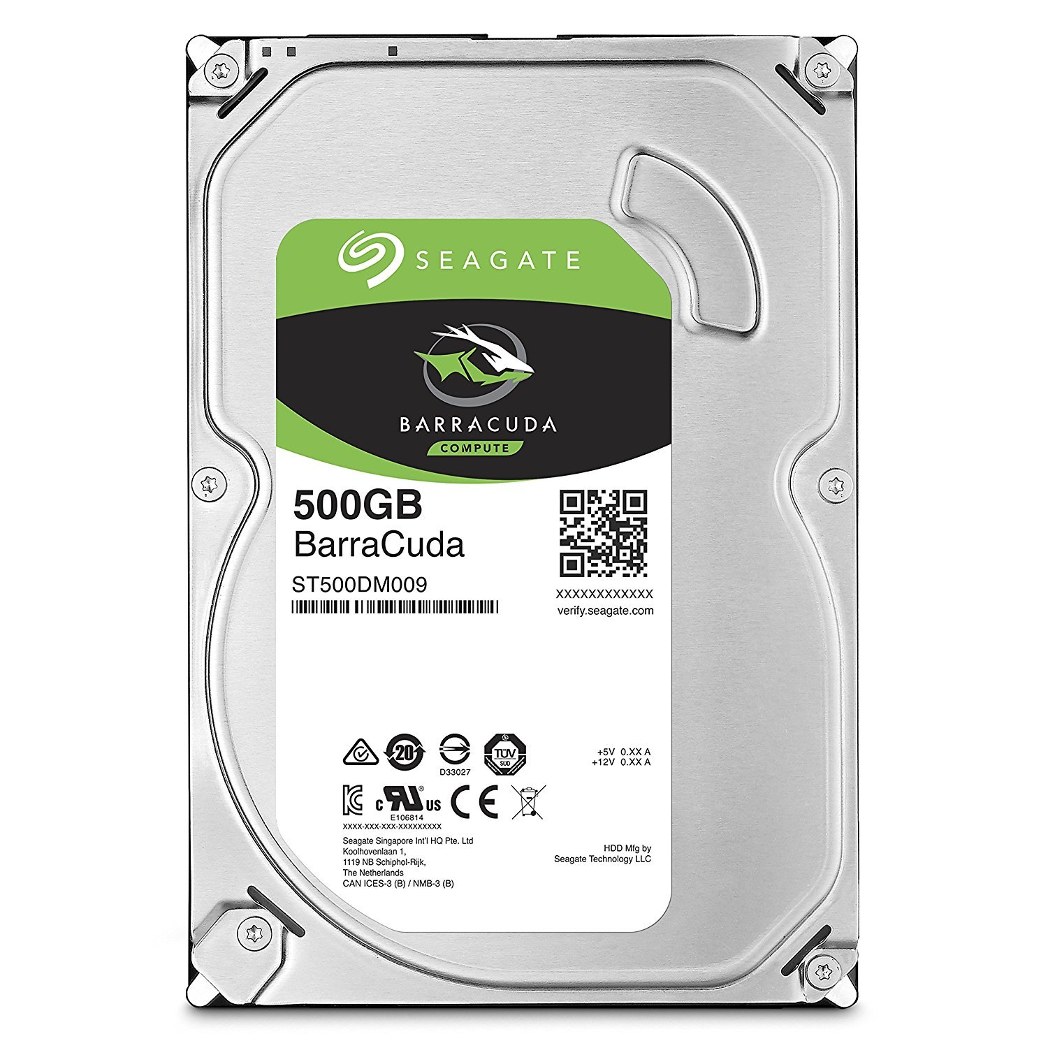 Amazon.com: Internal HDD Seagate BarraCuda 3.5'' 500GB SATA3