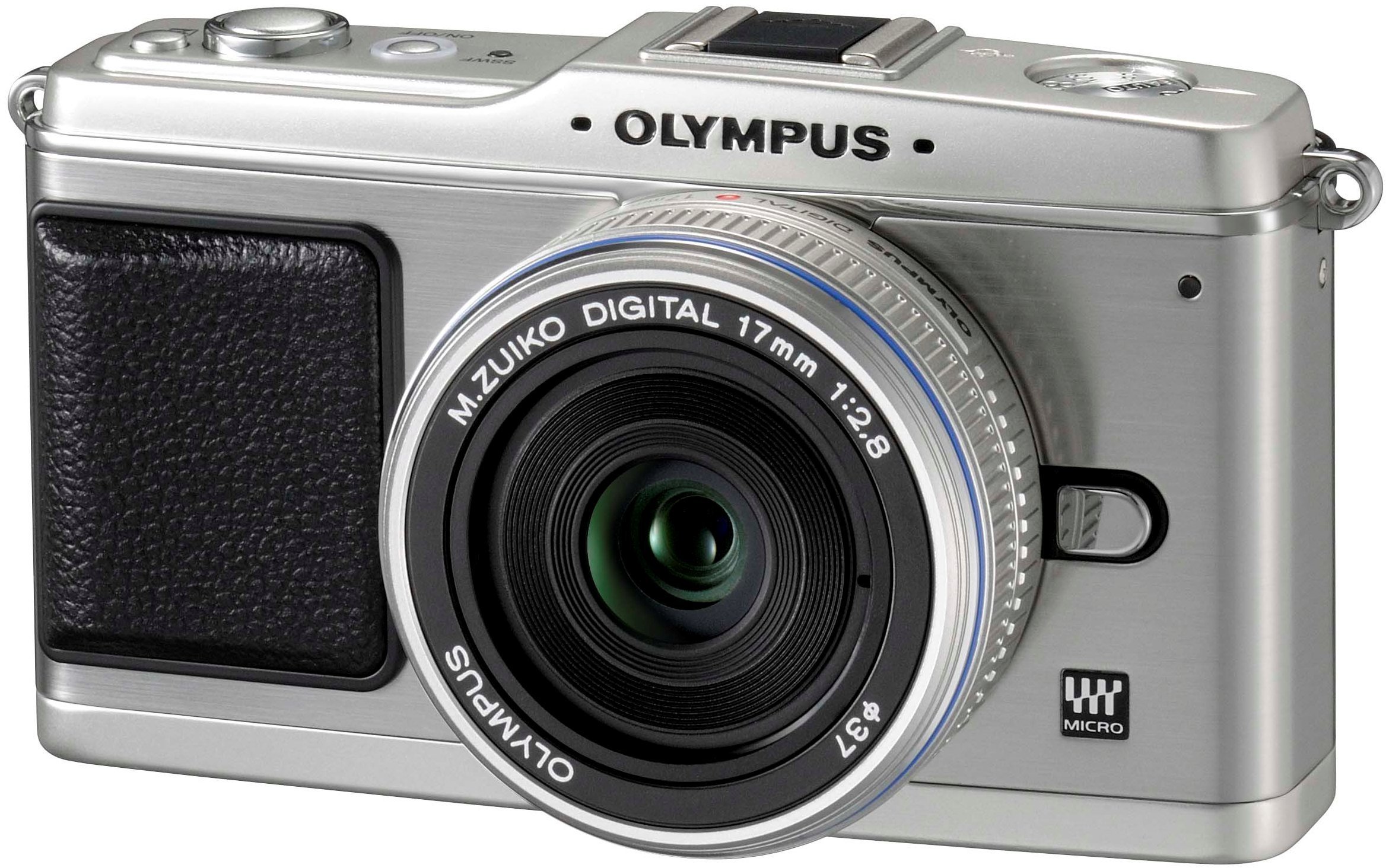 Amazon | OLYMPUS ミラーレス一眼 E-P1 パンケーキキット シルバー E