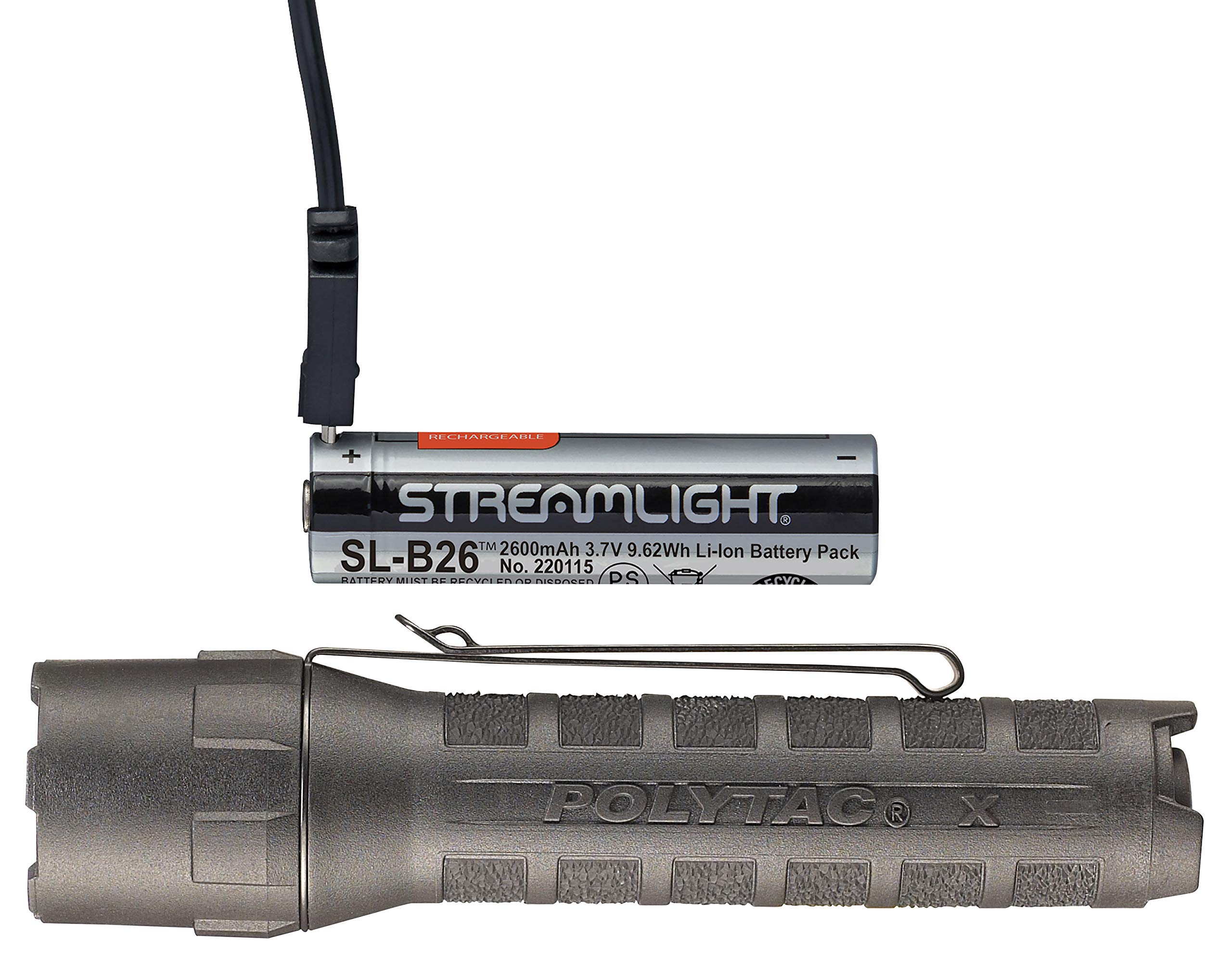 Amazon.co.jp: Streamlight PolyTac X Tactical Flashlight : スポーツ